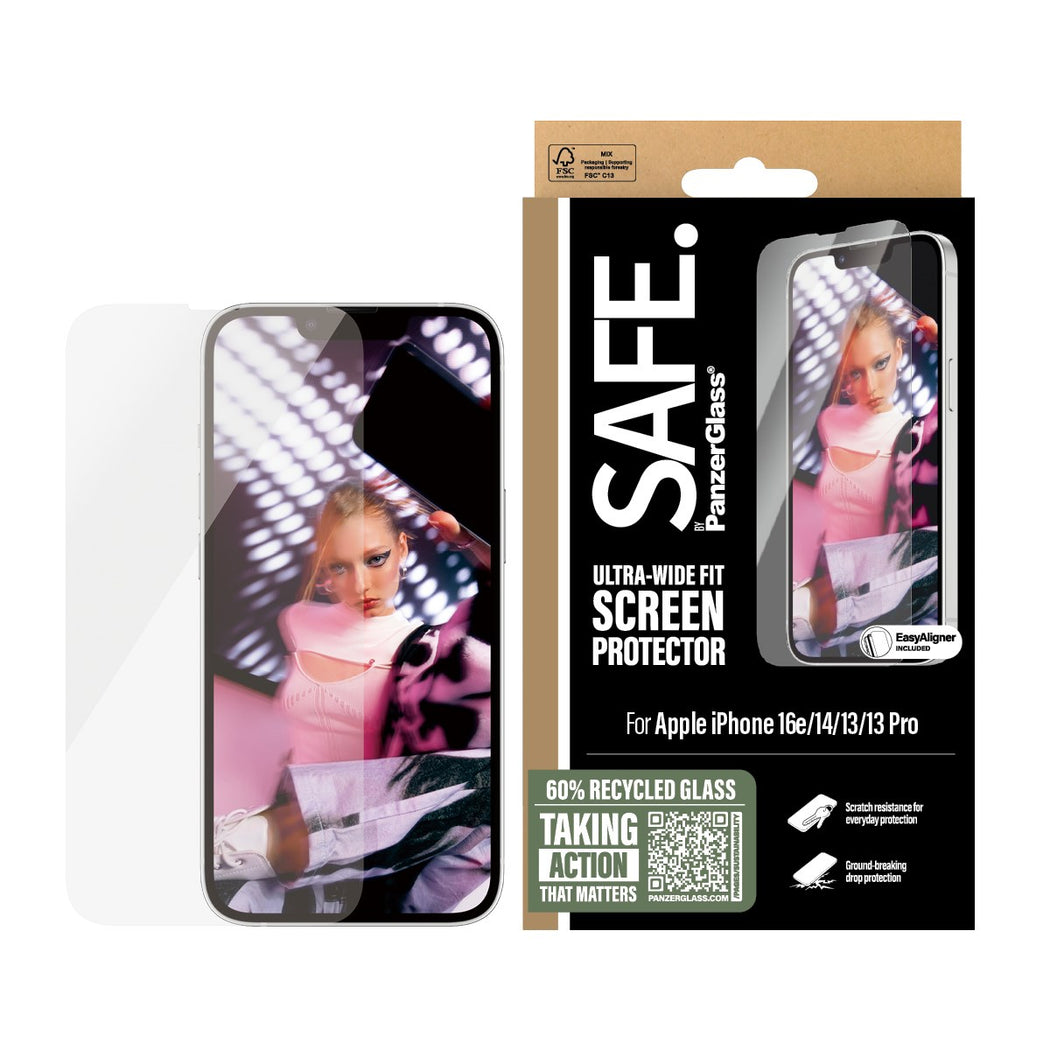 iPhone 14 Screen Protector Ultra Wide Fit (with EasyAligner)