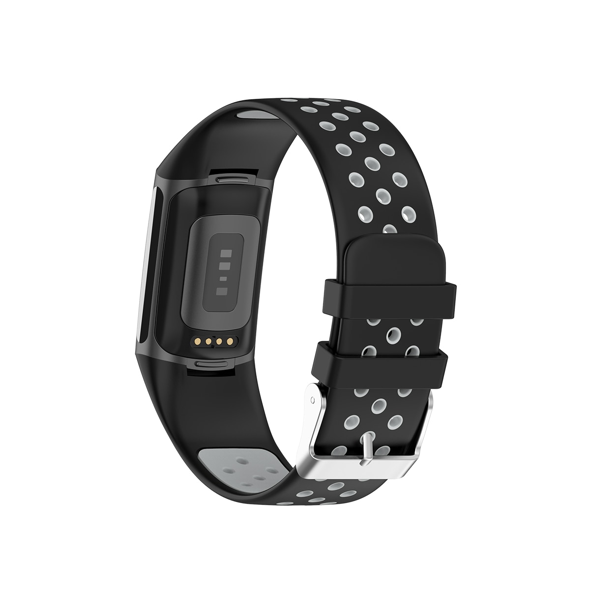 Correa Sport de silicona Fitbit Charge 6 Negro