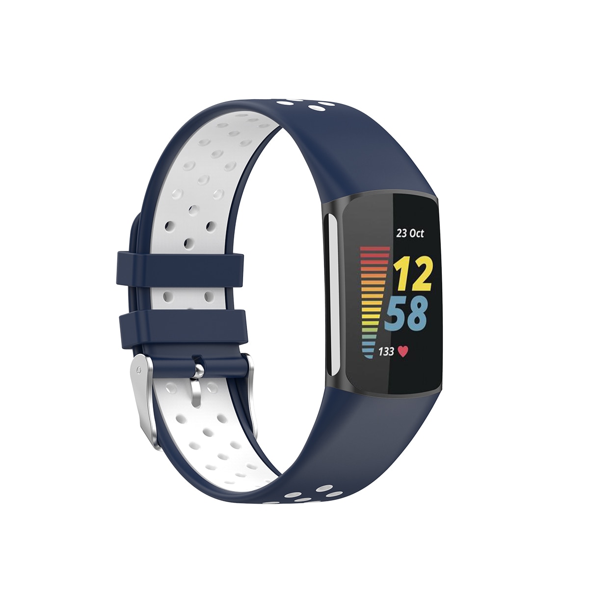 Correa Sport de silicona Fitbit Charge 6 Azul