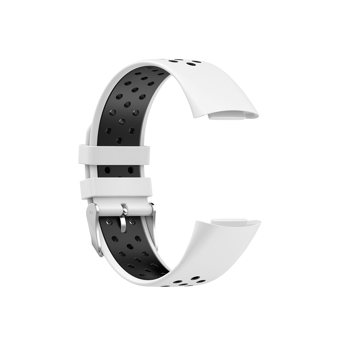 Correa Sport de silicona Fitbit Charge 5 Blanco