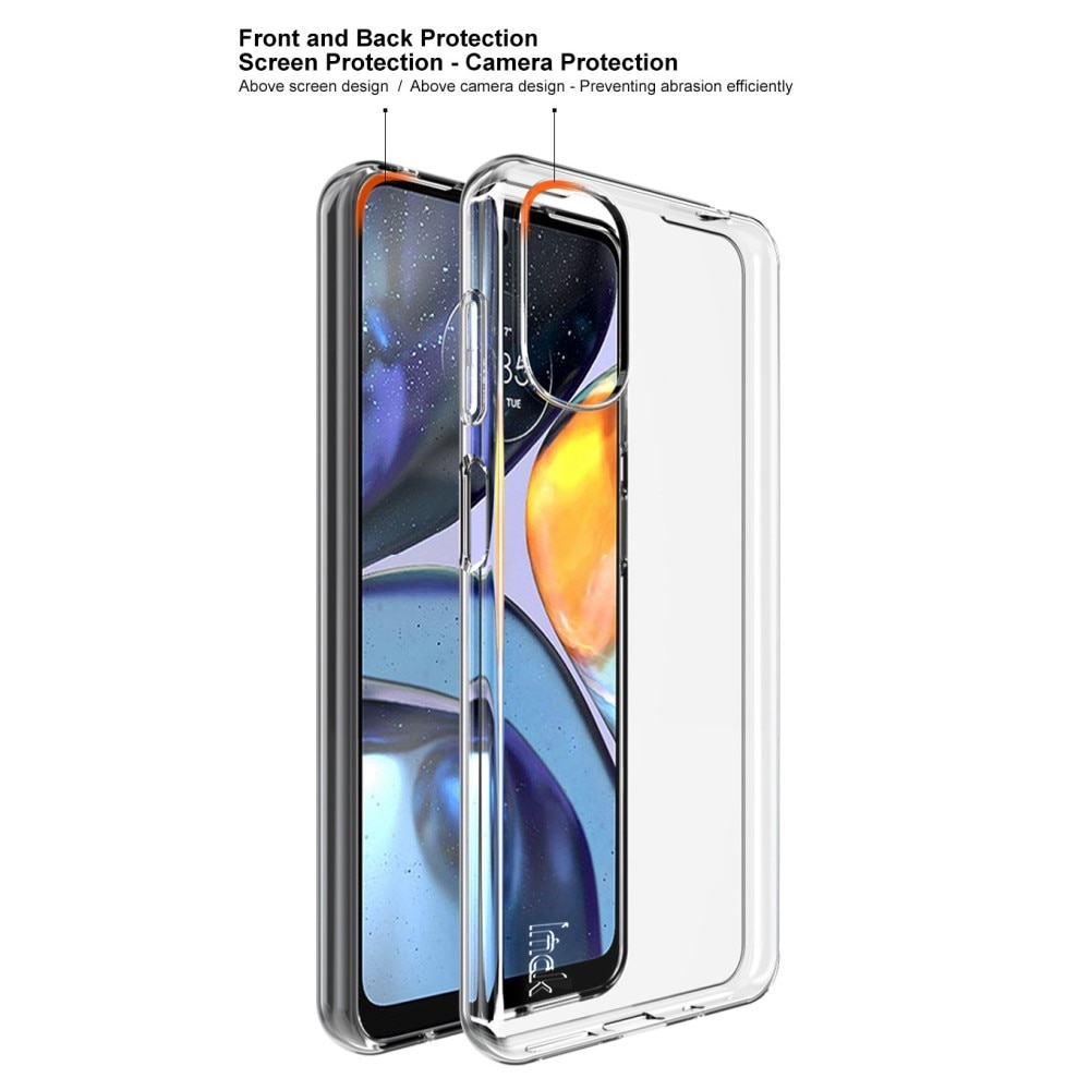 Funda TPU Case Motorola Moto G22 Transparente