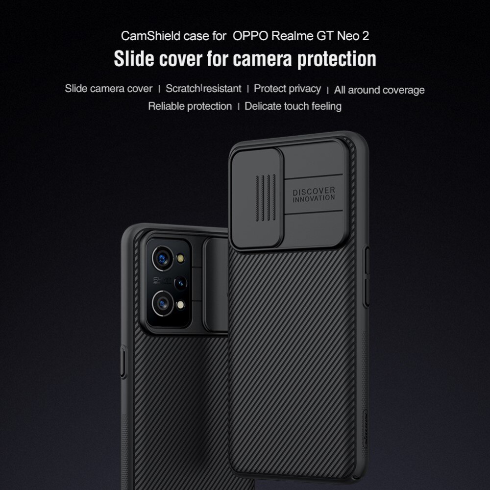 Funda CamShield Realme GT Neo 2 Negro