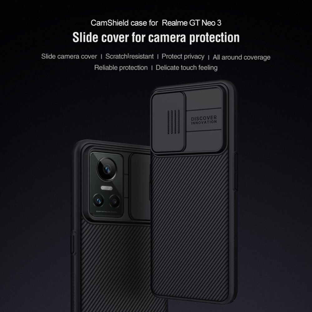 Funda CamShield Realme GT Neo 3 Negro