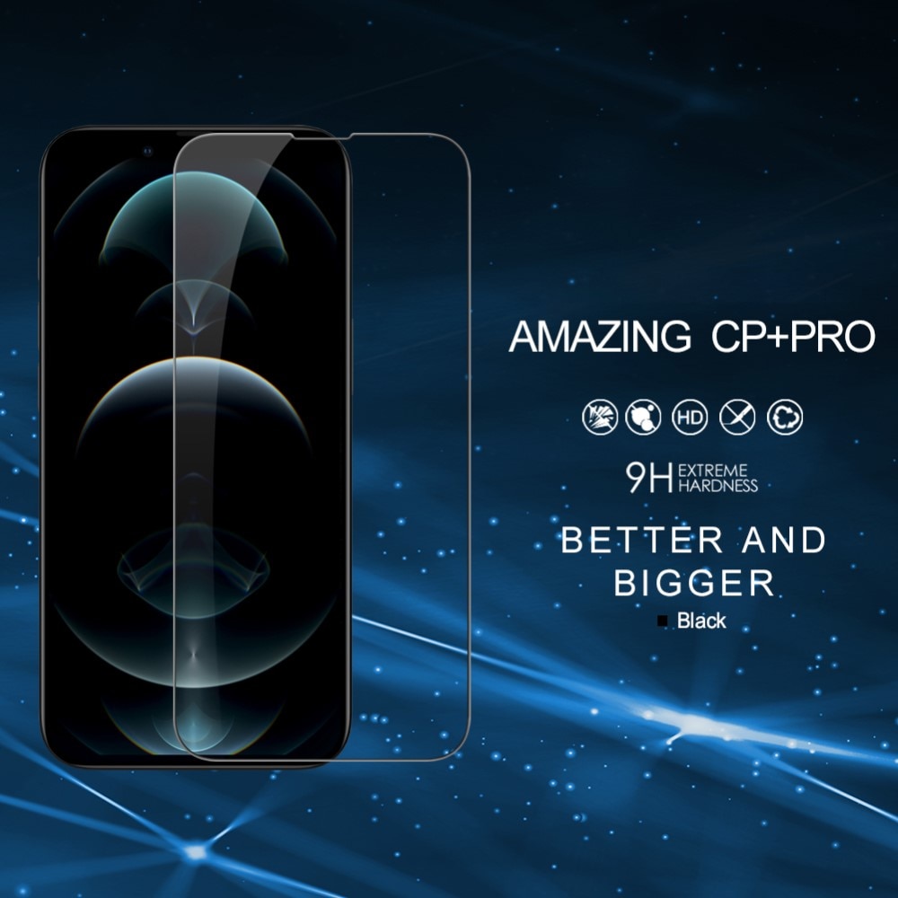 Amazing CP+PRO Cristal Templado iPhone 13 negro