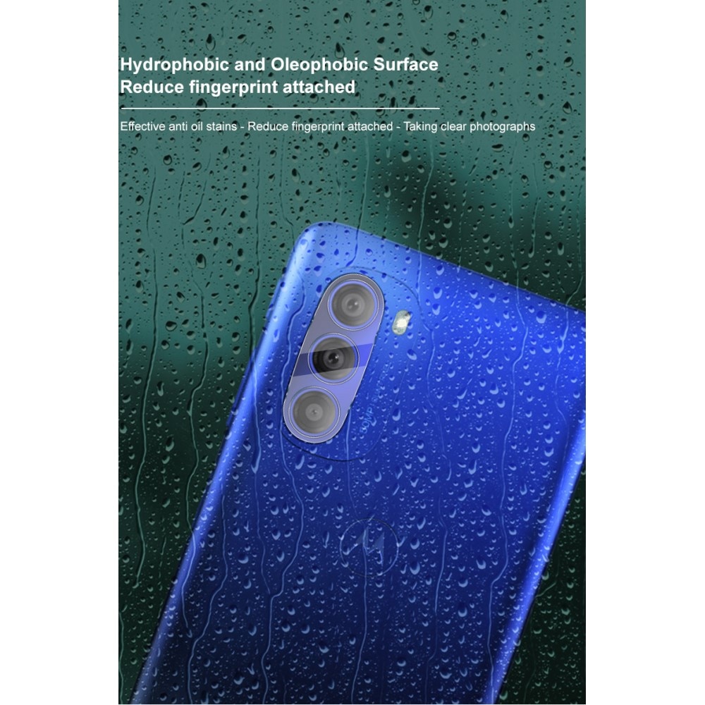 Cubre objetivo de cristal templado de 0,2mm Motorola Moto G51 Transparente