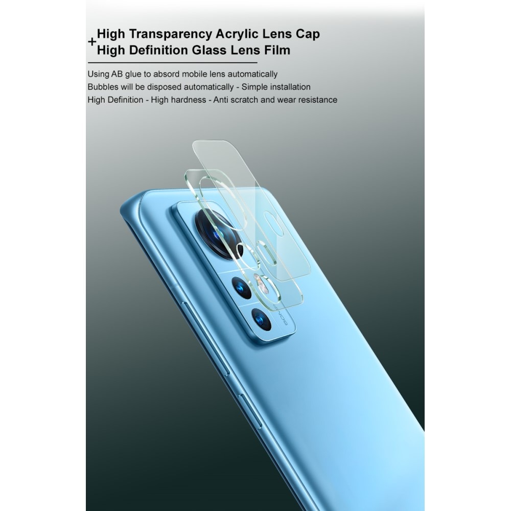 Cubre objetivo de cristal templado de 0,2mm Xiaomi 12 Transparente