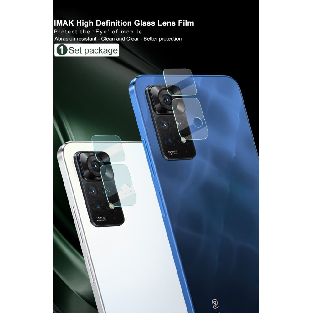 Cubre objetivo de cristal templado 0.2 mm (2 piezas) Xiaomi Redmi Note 11 Pro