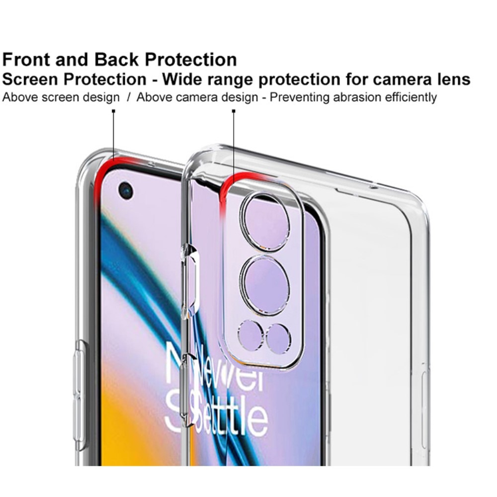 Funda TPU Case  OnePlus Nord 2 5G Transparente