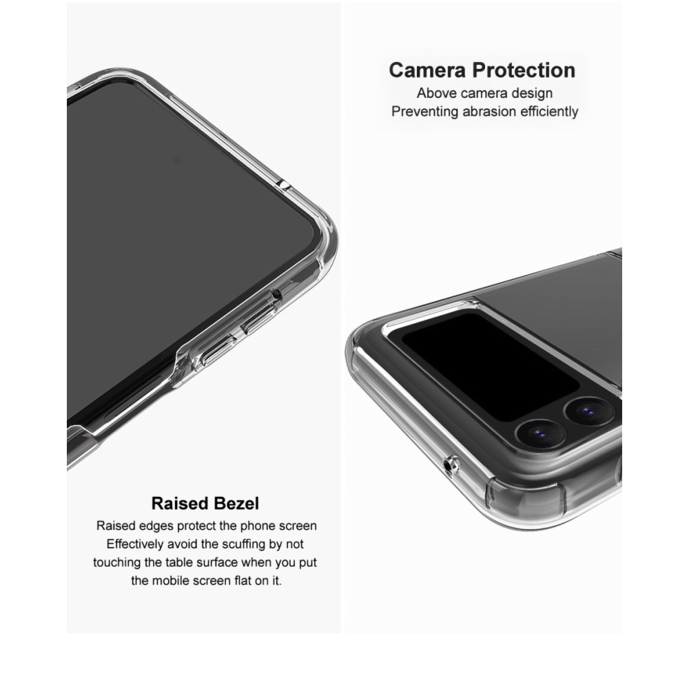 Funda TPU Case Samsung Galaxy Z Flip 4 Transparente