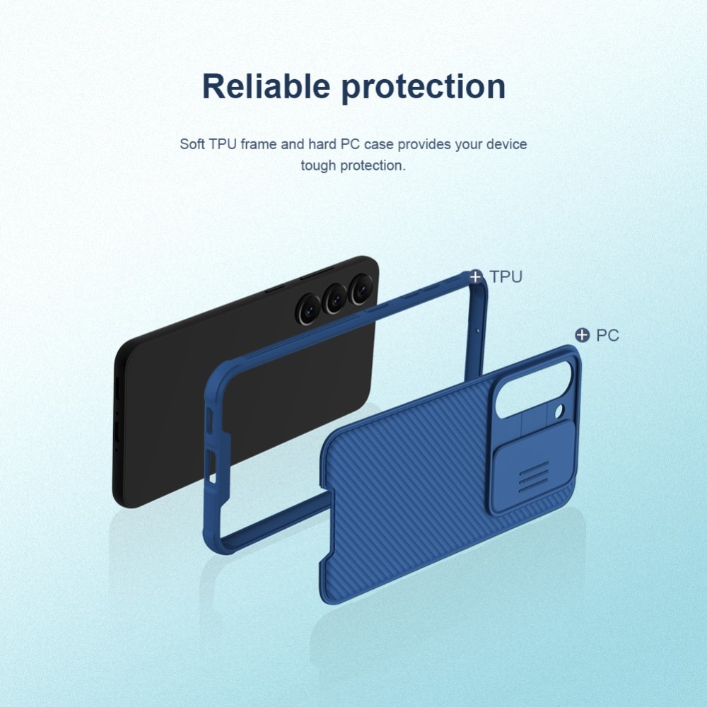 Funda CamShield Samsung Galaxy S23 Plus azul
