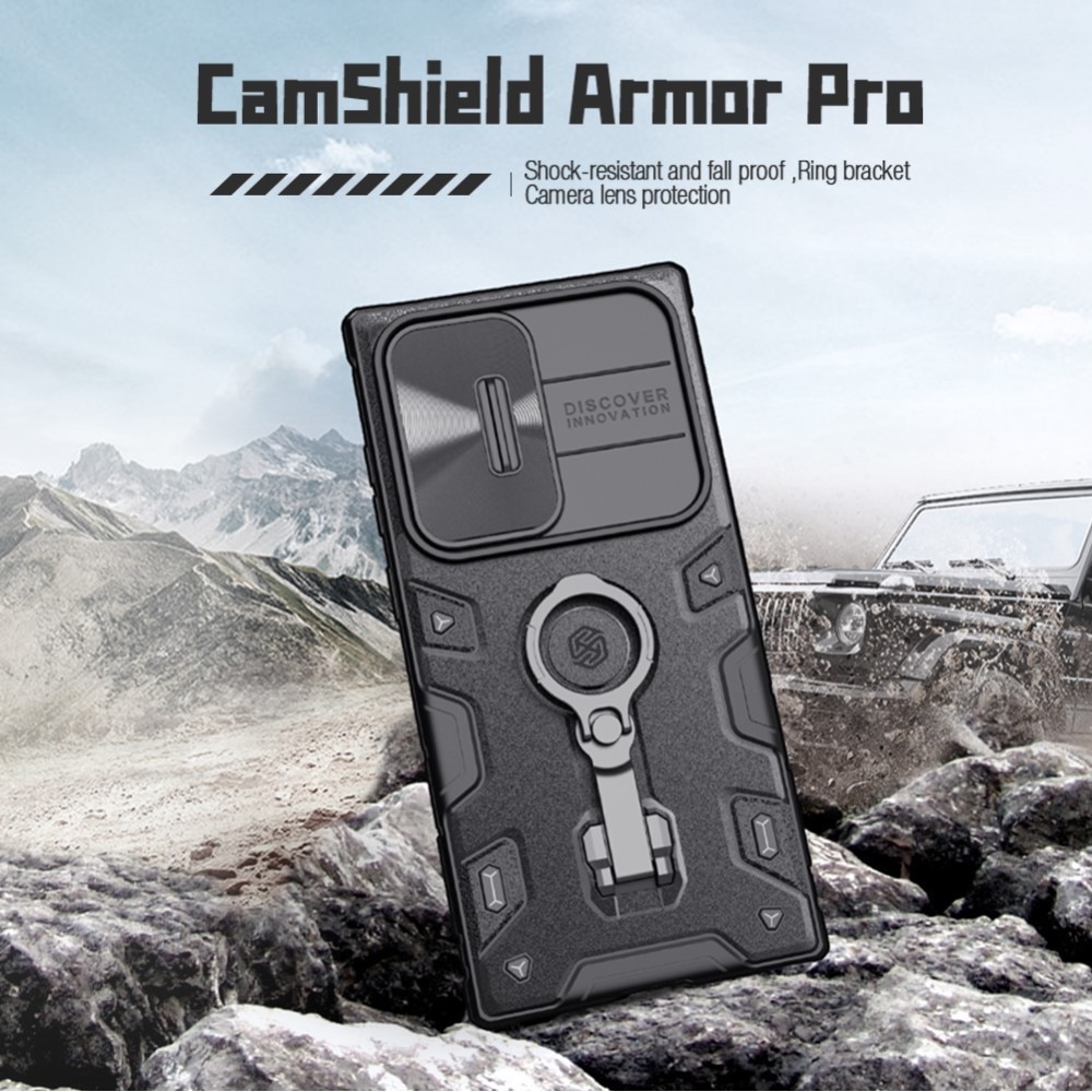 Funda CamShield Armor Samsung Galaxy S23 Ultra negro