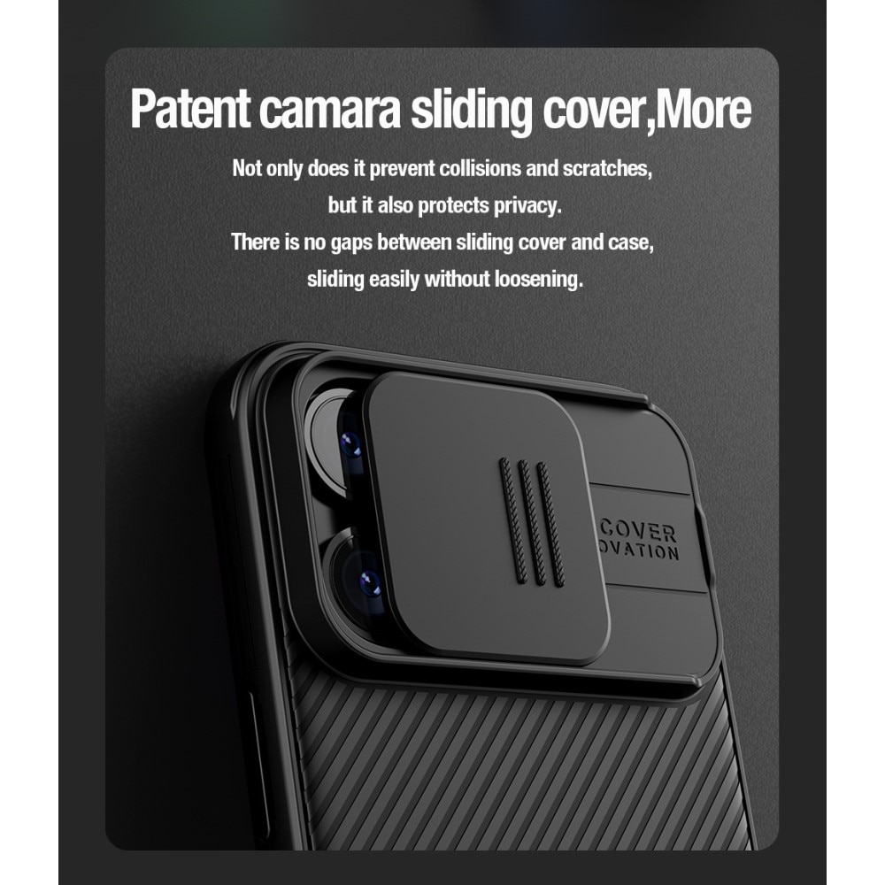 Funda CamShield iPhone 15 Pro Max Azul