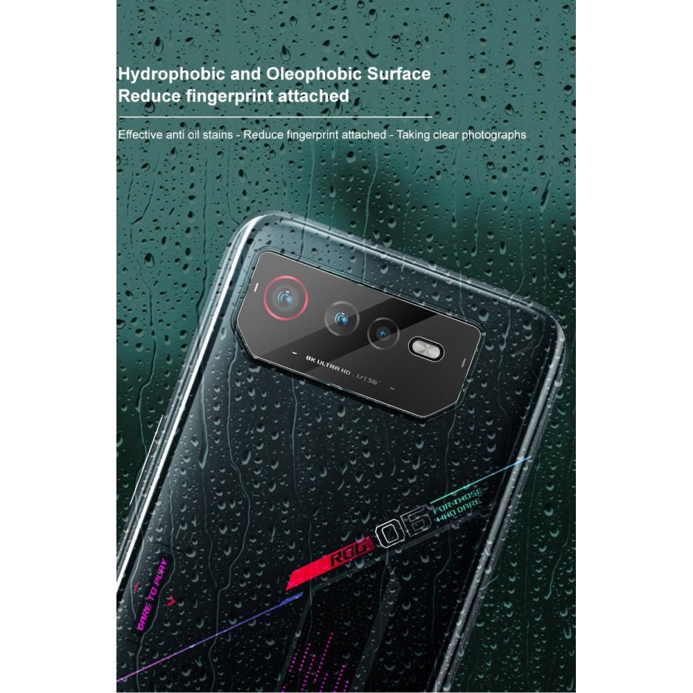 Cubre objetivo de cristal templado de 0.3mm (2 piezas) Asus ROG Phone 6/6 Pro