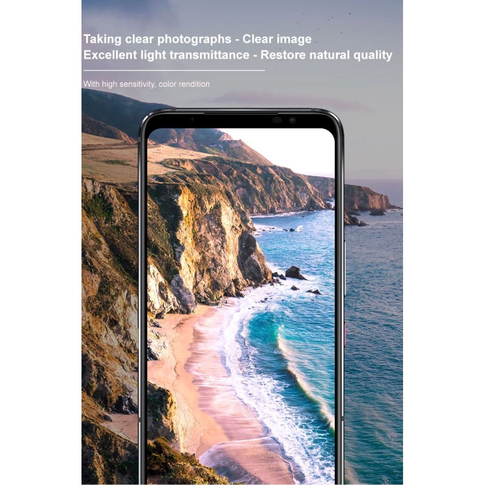 Cubre objetivo de cristal templado de 0.3mm (2 piezas) Asus ROG Phone 6/6 Pro