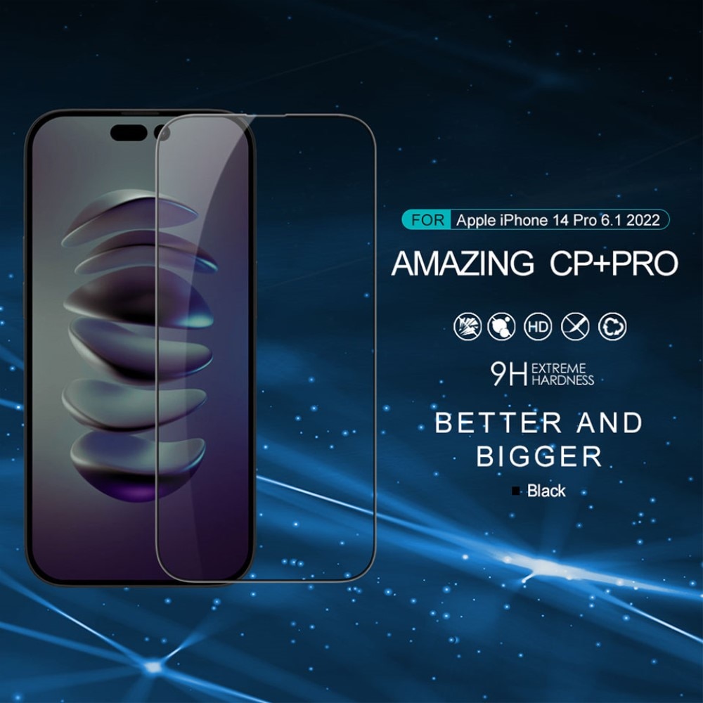 Amazing C+PRO Cristal Templado iPhone 14 Pro Max Negro