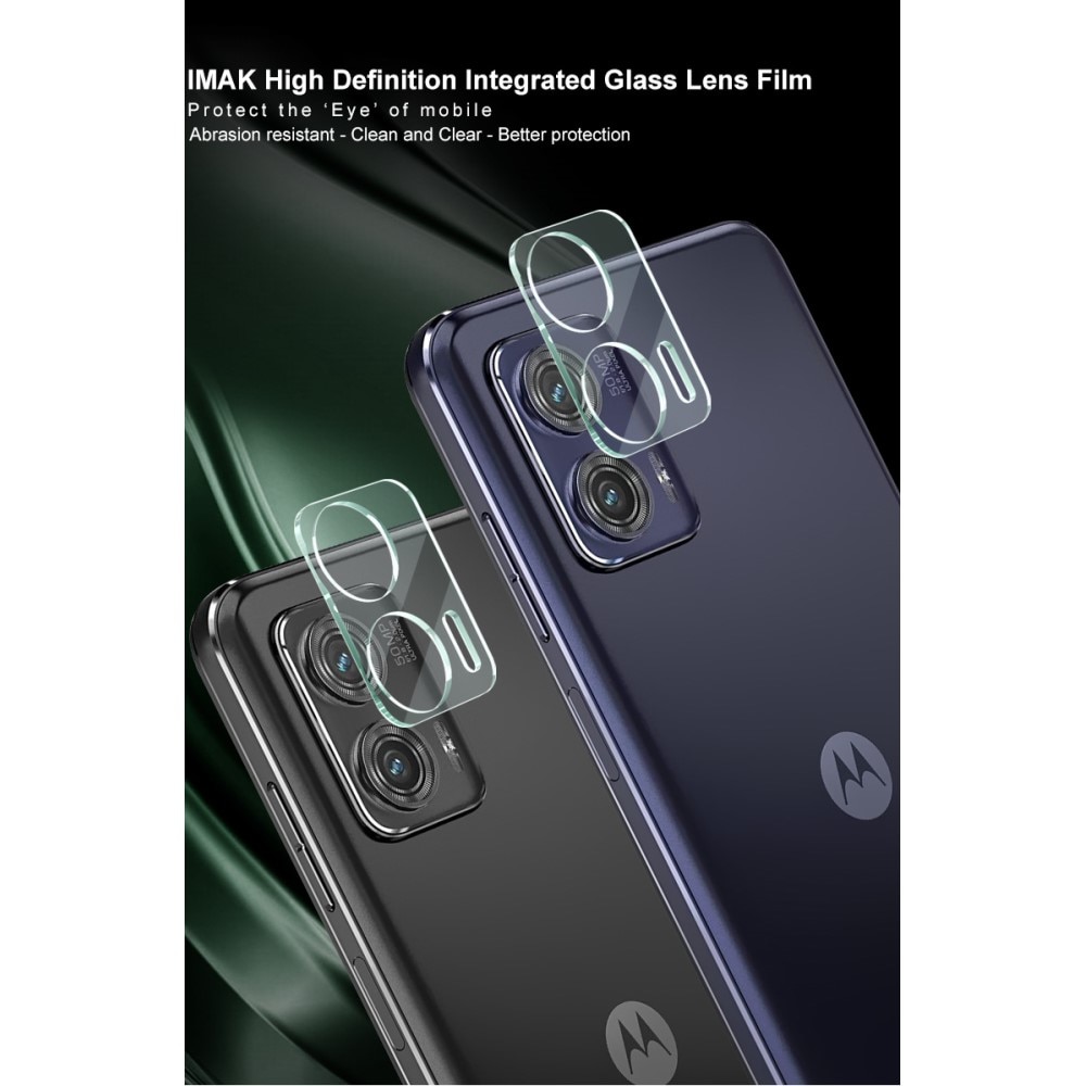 Cubre objetivo de cristal templado de 0,2mm Motorola Moto G73 Transparente