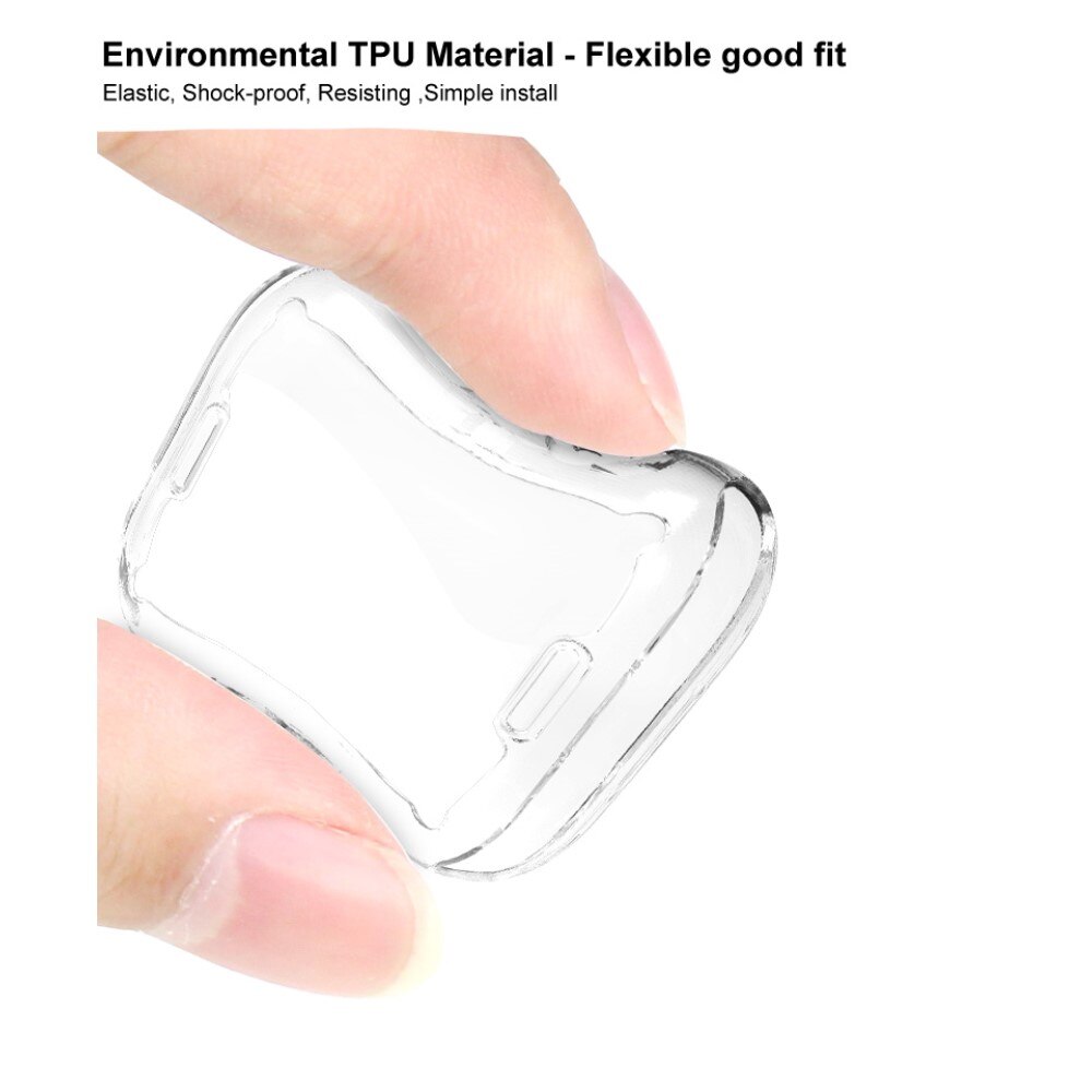 Funda TPU Case Apple Watch 41mm Series 7 Crystal Clear