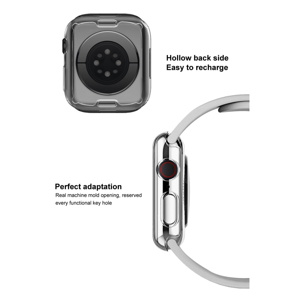 Funda TPU Case Apple Watch 45mm Series 9 Crystal Clear