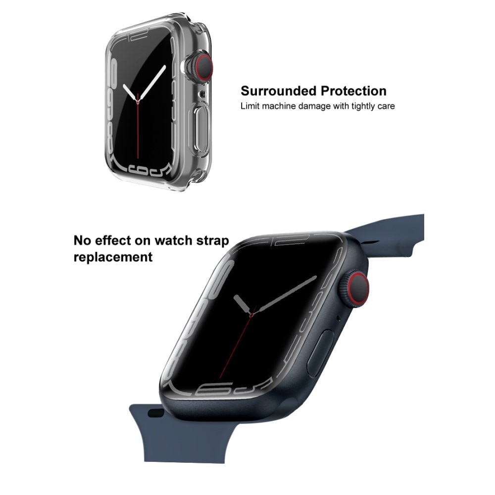 Funda TPU Case Apple Watch 41mm Series 9 Crystal Clear