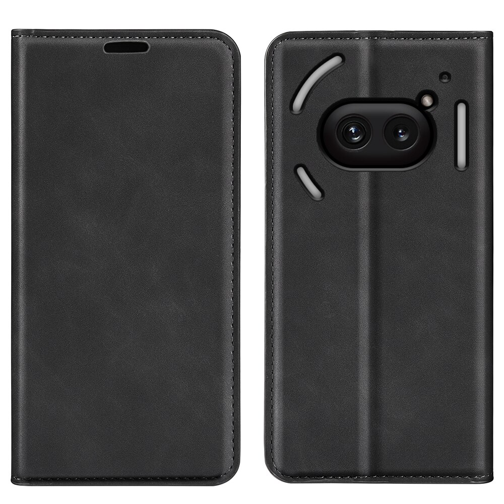 Funda delgada cartera Nothing Phone 2a negro