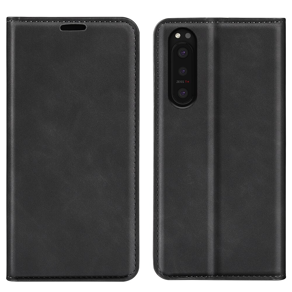 Funda delgada cartera Sony Xperia 5 II Negro