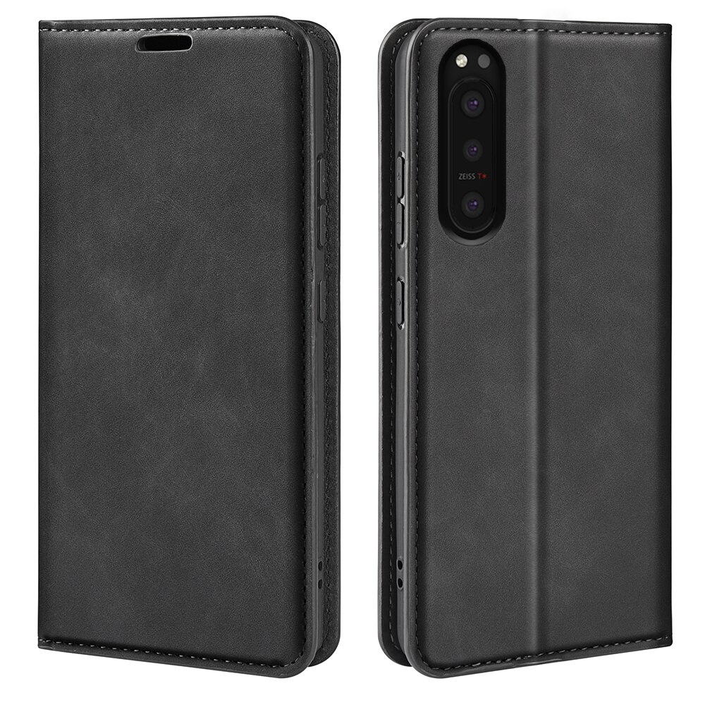 Funda delgada cartera Sony Xperia 5 II Negro