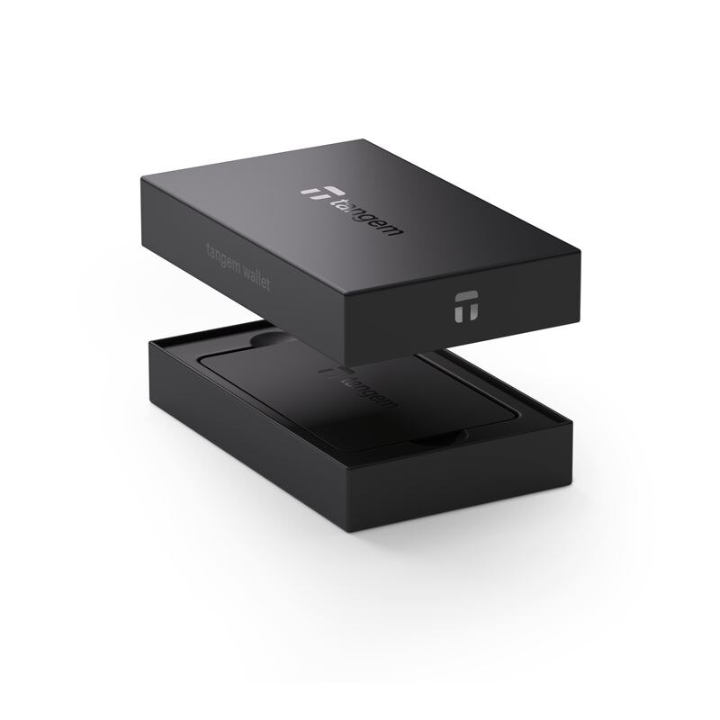 Crypto Hardware Wallet 2 Card set, negro