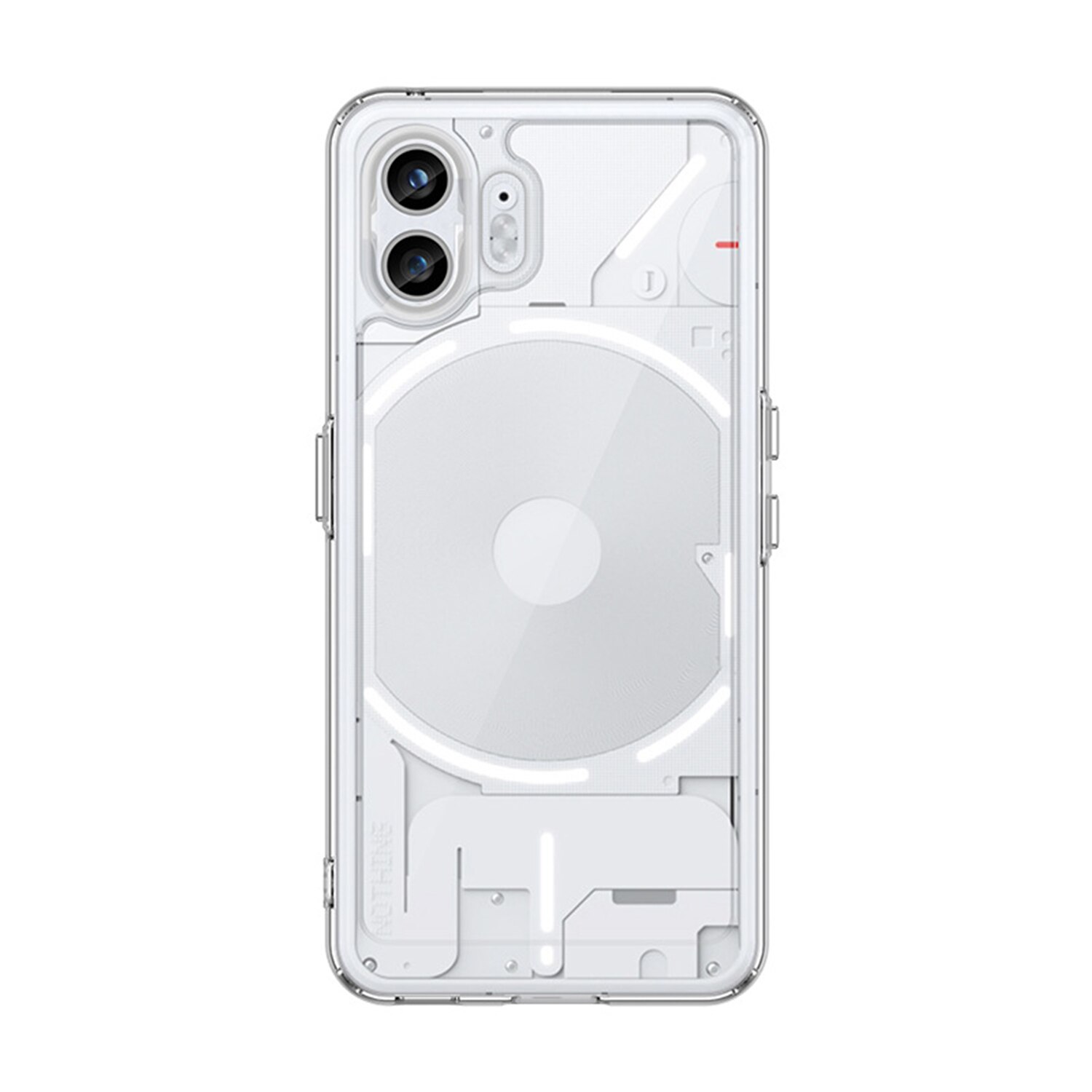 Funda híbrida para Nothing Phone 2 transparente