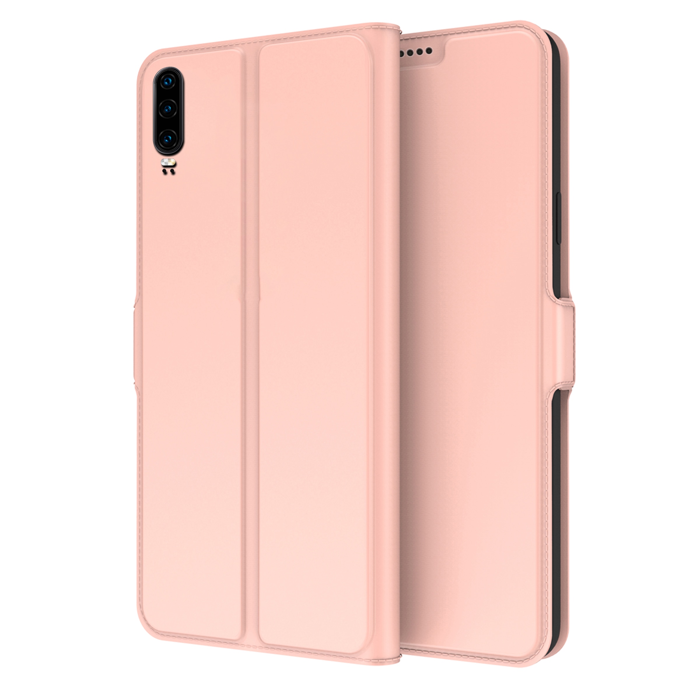 Cartera Slim Card Wallet Huawei P30 oro rosa