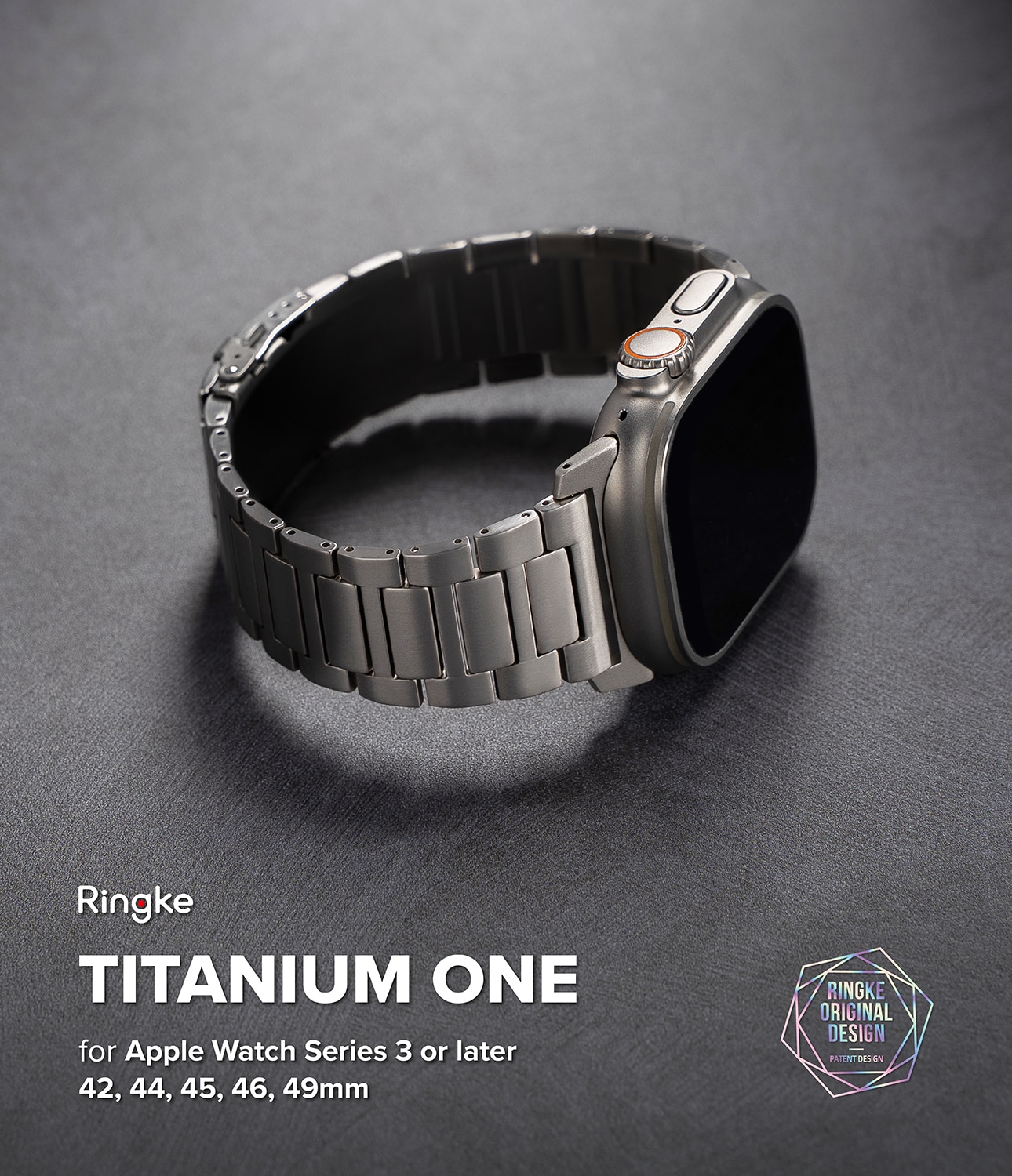 Correa Titanium OneApple Watch Series 4-6 44mm Natural Titanium