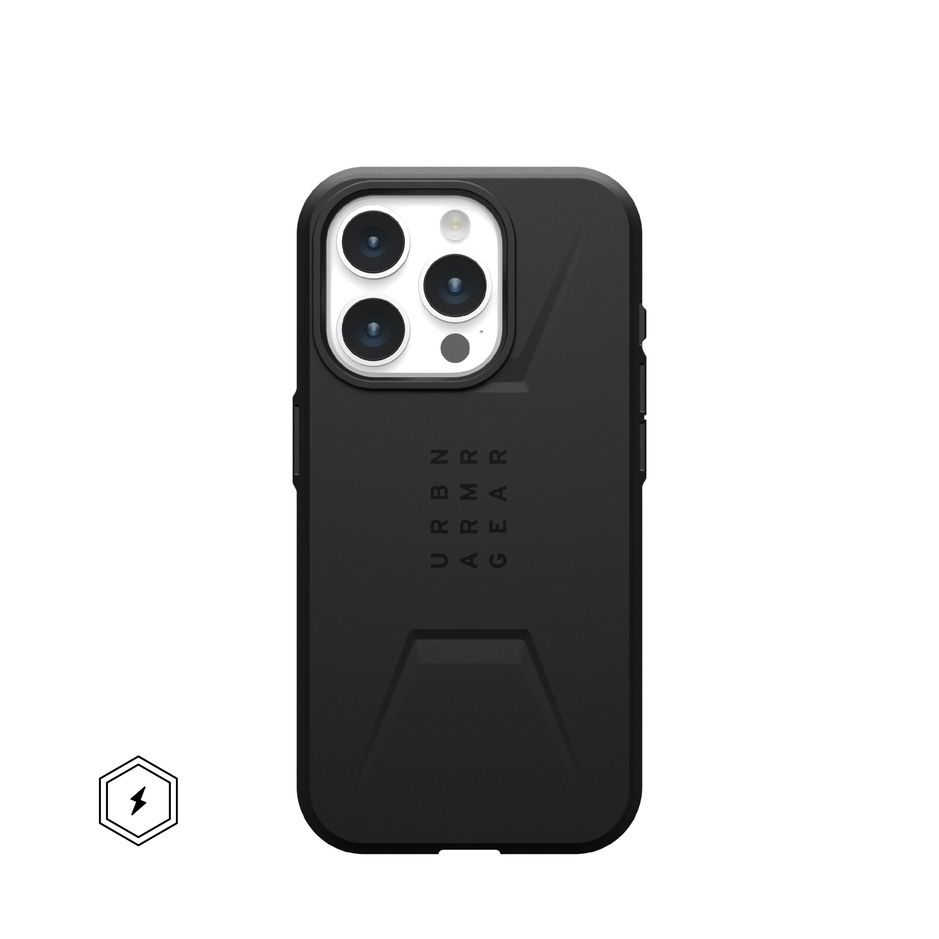 Funda Civilian con MagSafe iPhone 15 Pro Black