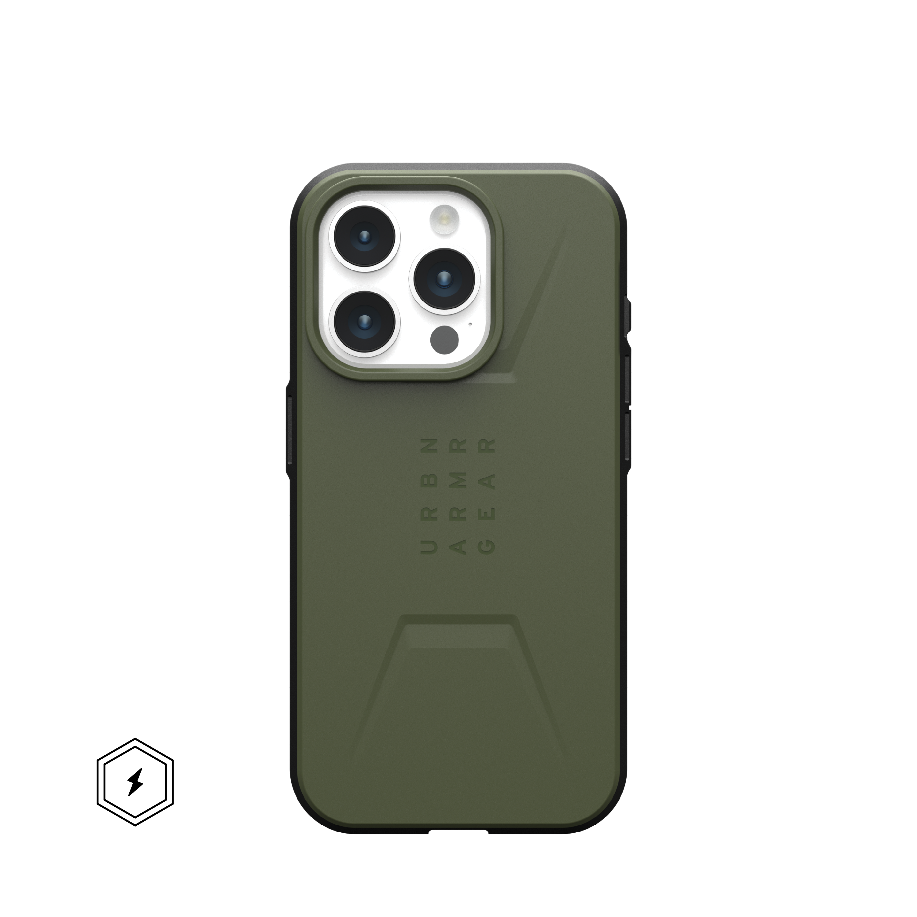 Funda Civilian con MagSafe iPhone 15 Pro Olive Drab