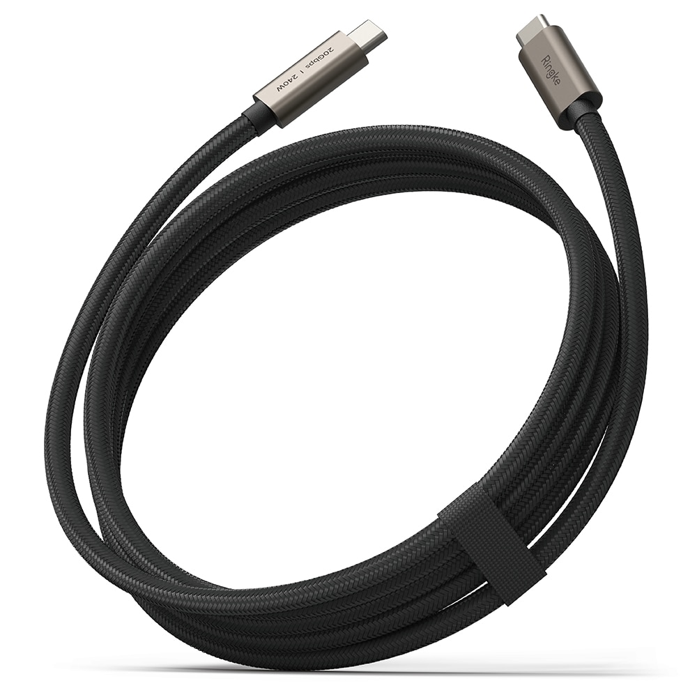 Cable USB-C a USB-C 3.2 Gen 2x2 2 metros, negro