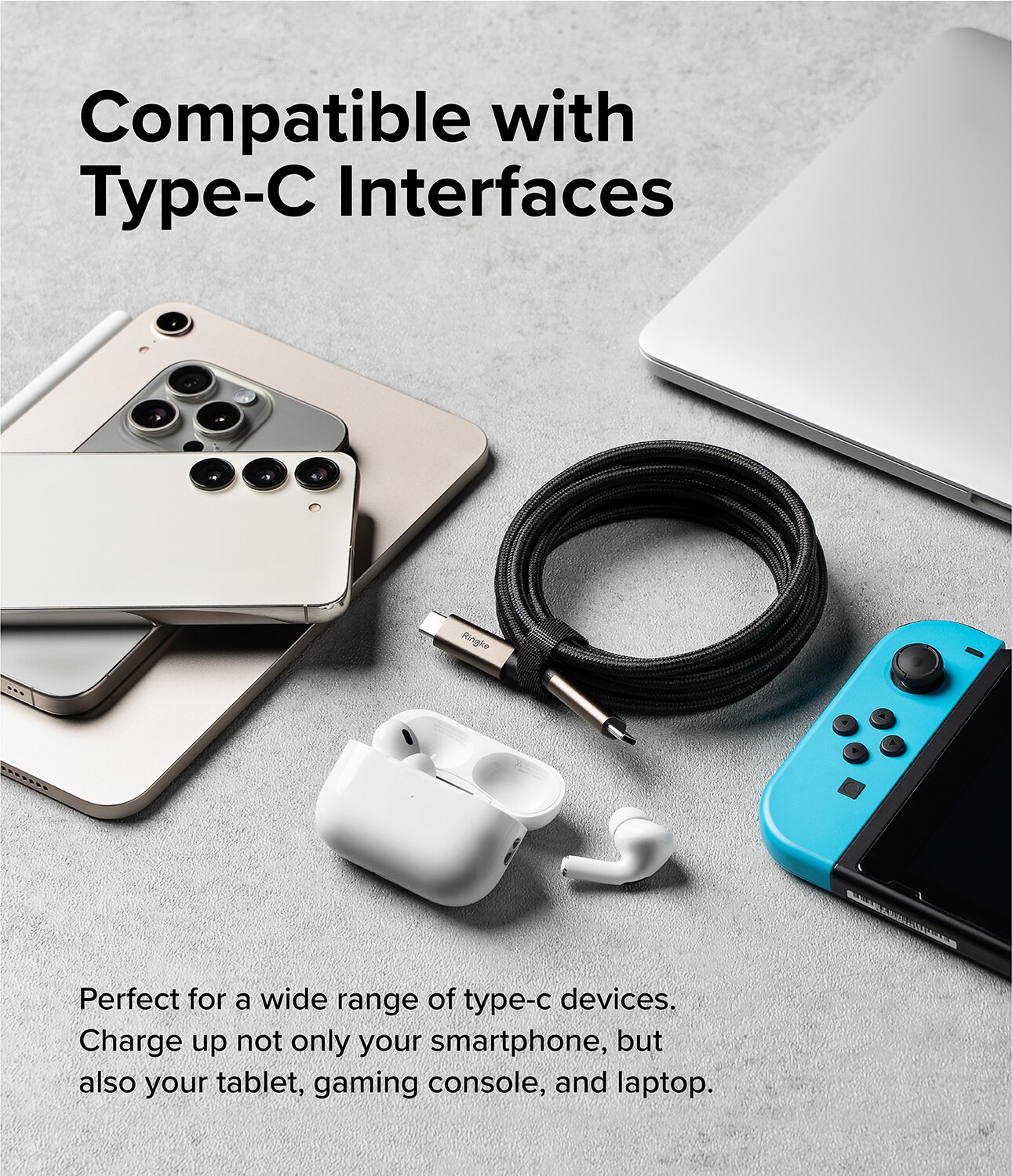 Cable USB-C a USB-C 3.2 Gen 2x2 2 metros 240W, negro