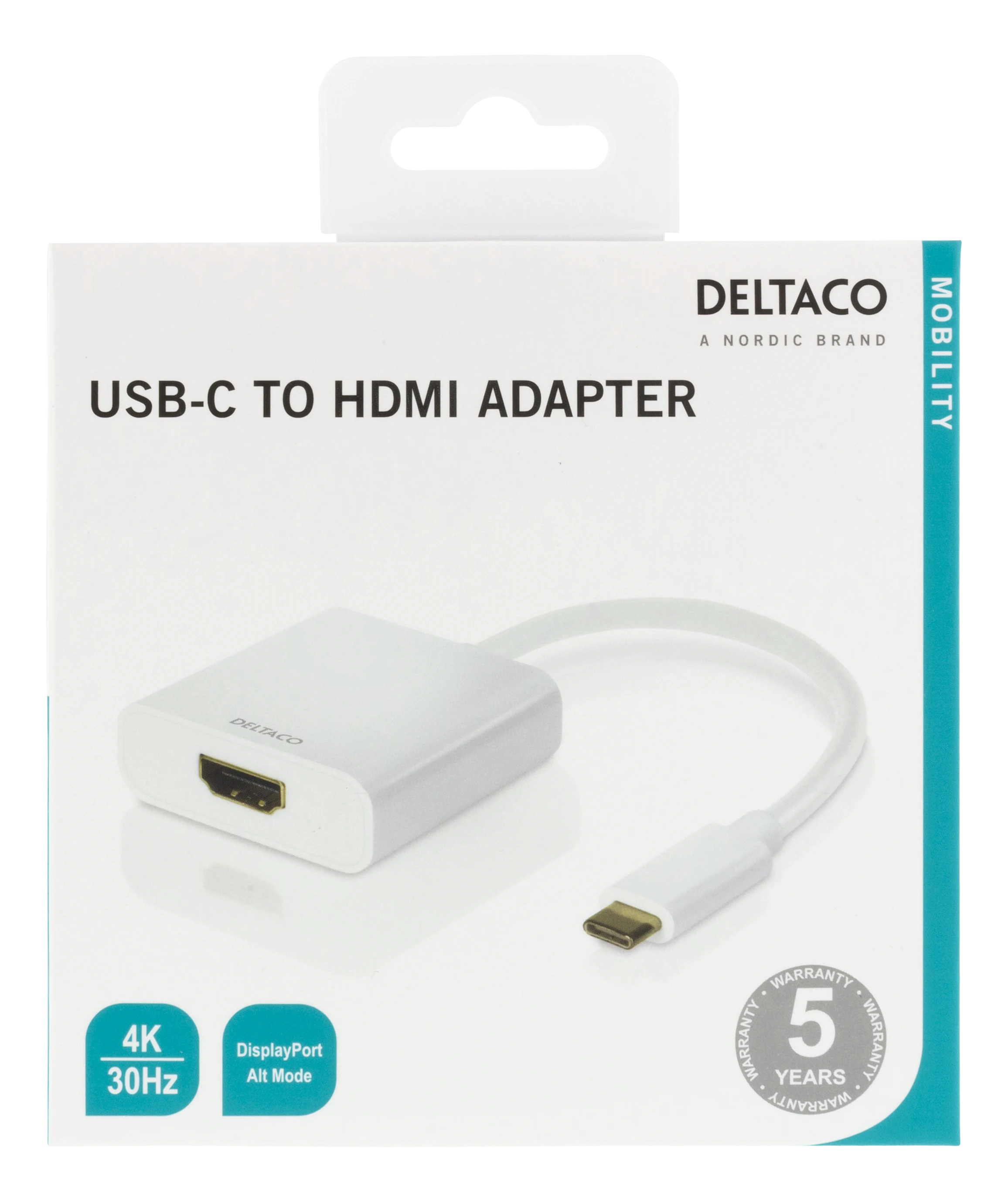Adaptador de USB-C a HDMI  Blance