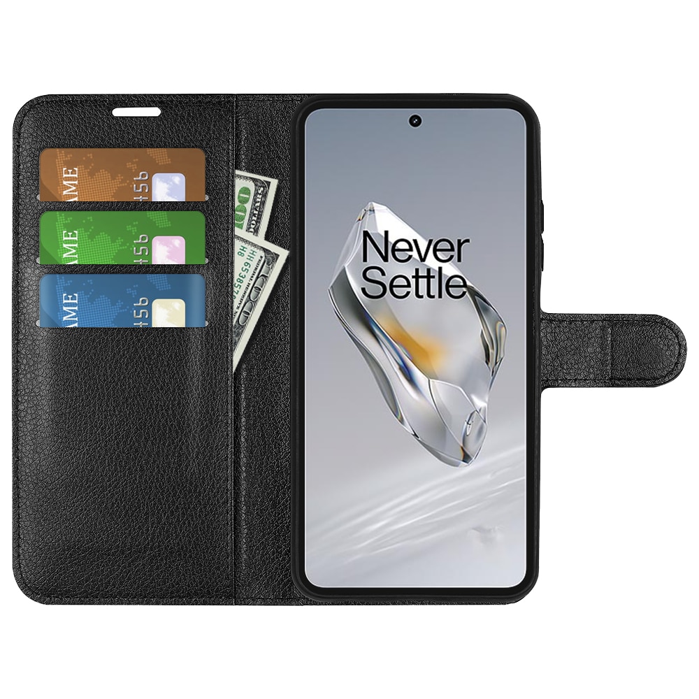 Funda cartera  OnePlus 12 Negro