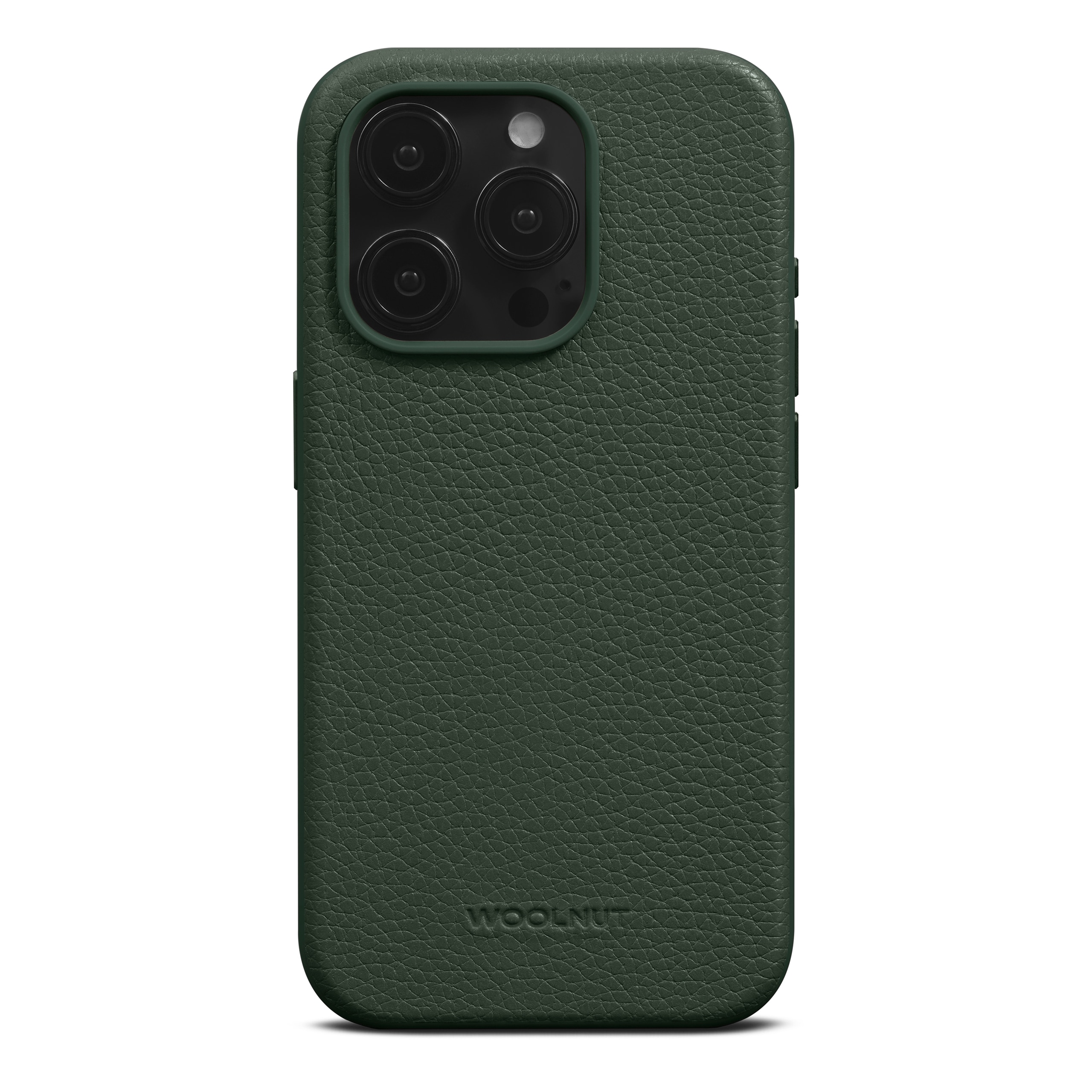 Funda Leather MagSafe iPhone 15 Pro Green