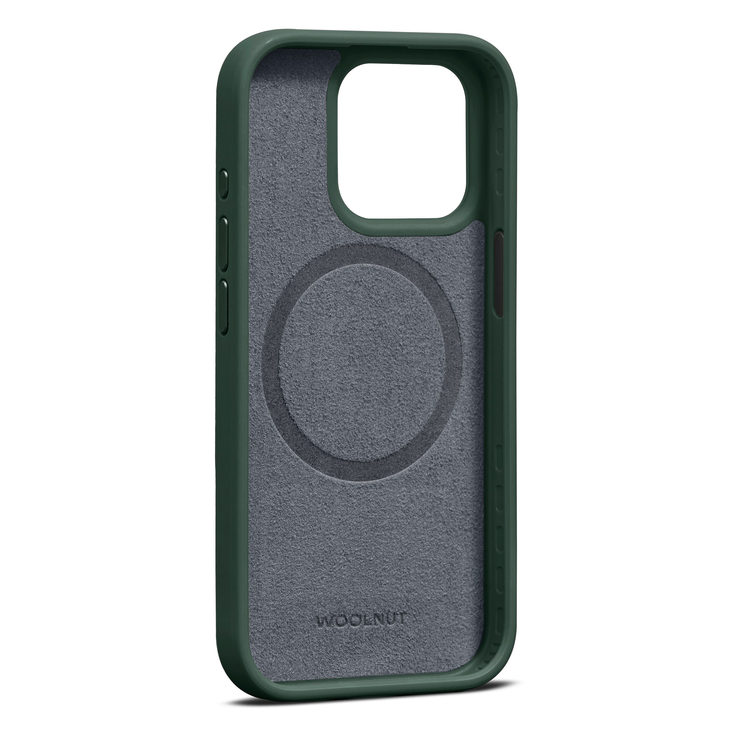 Funda Leather MagSafe iPhone 15 Pro Green