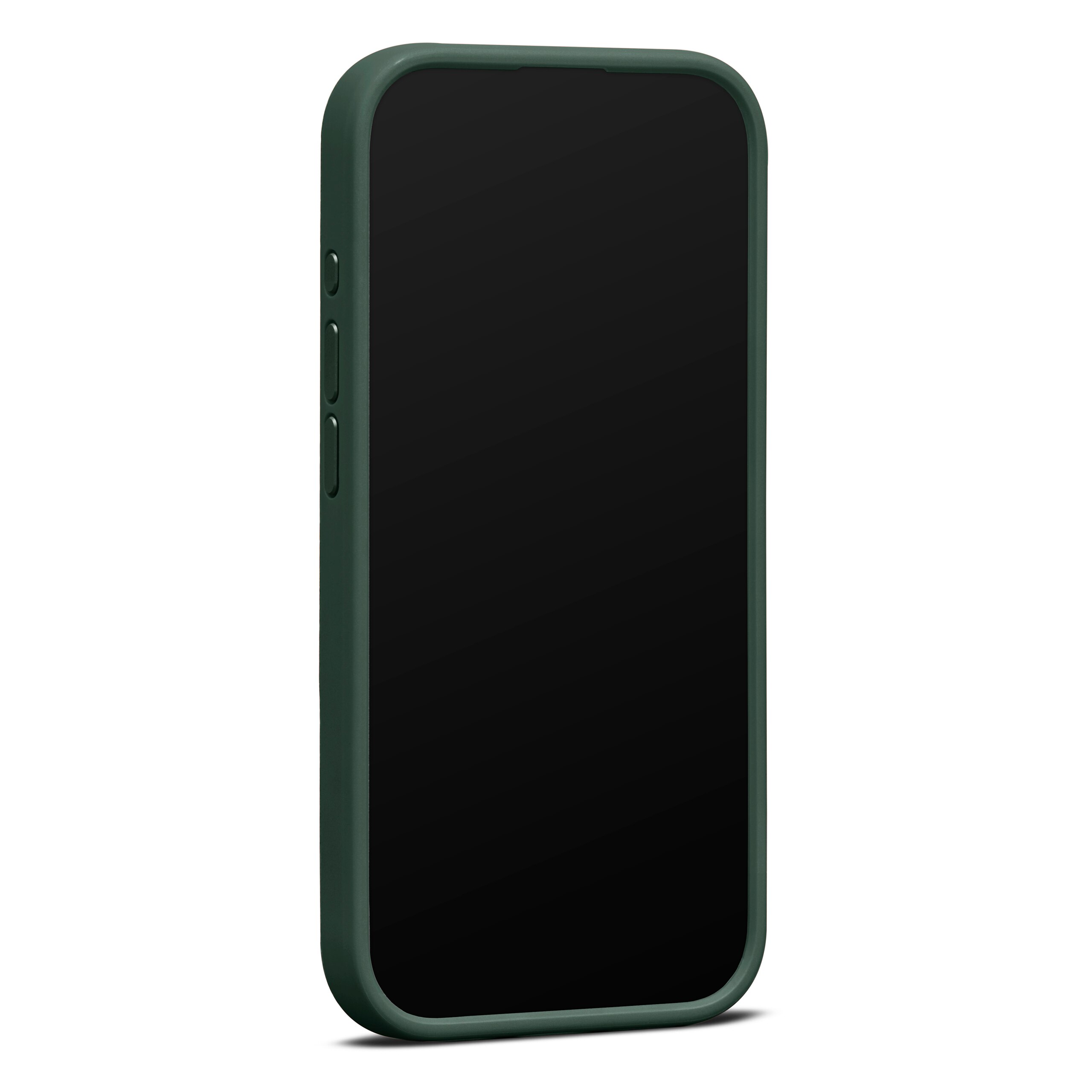 Funda Leather MagSafe iPhone 15 Pro Green