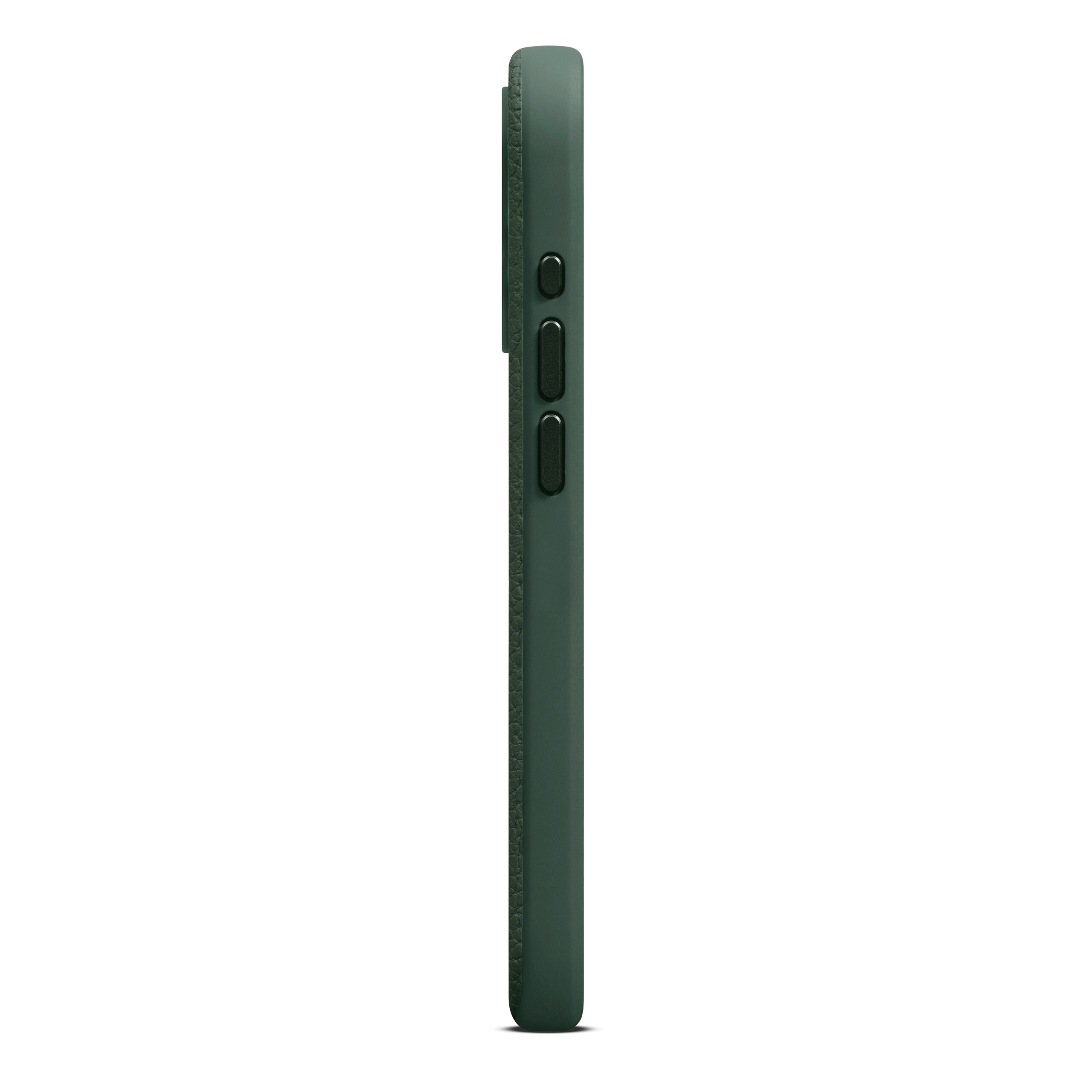 Funda Leather MagSafe iPhone 15 Pro Green