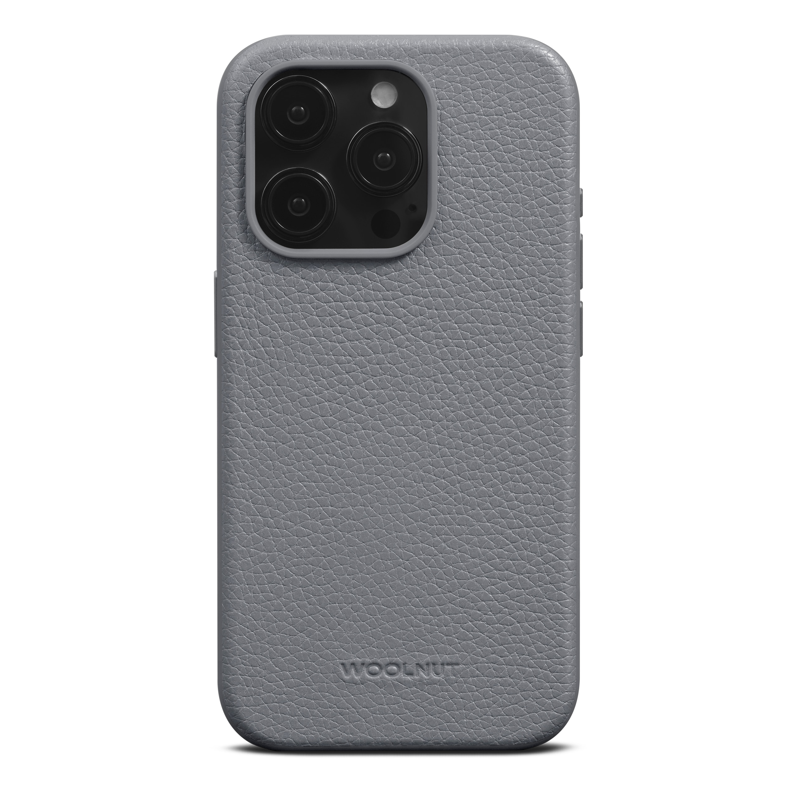 Funda Leather MagSafe iPhone 15 Pro Grey