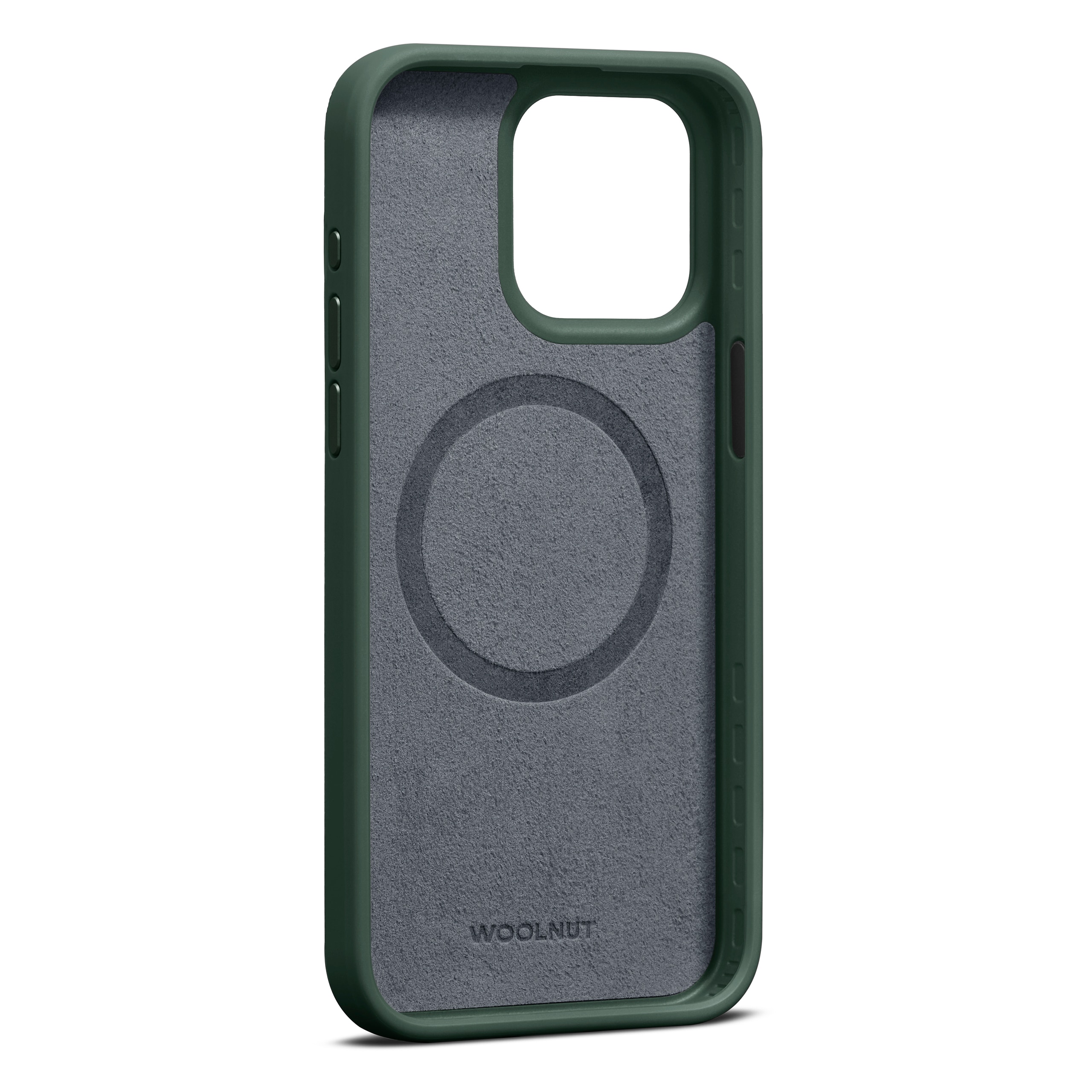 Funda Leather MagSafe iPhone 15 Pro Max Green