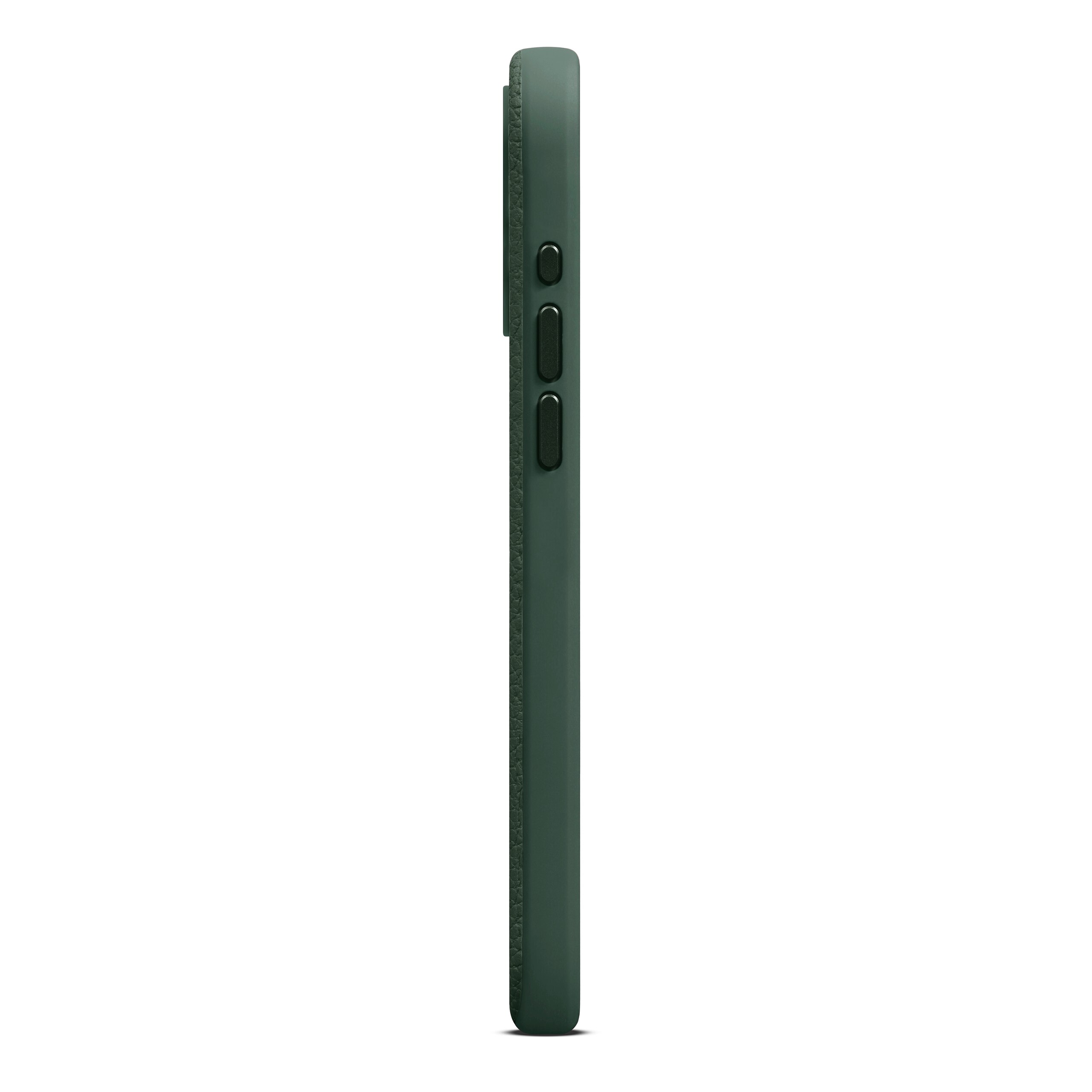 Funda Leather MagSafe iPhone 15 Pro Max Green