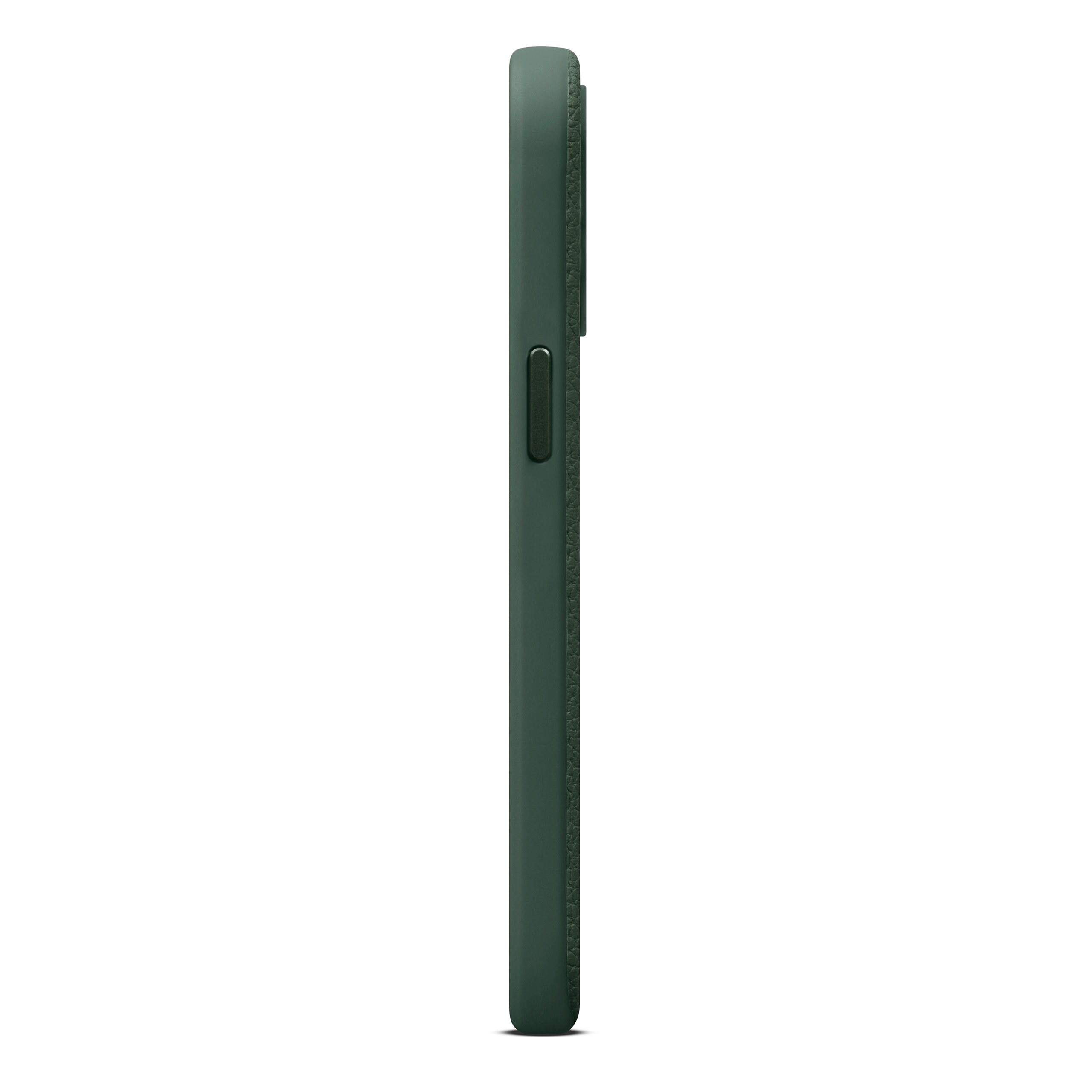 Funda Leather MagSafe iPhone 15 Pro Max Green