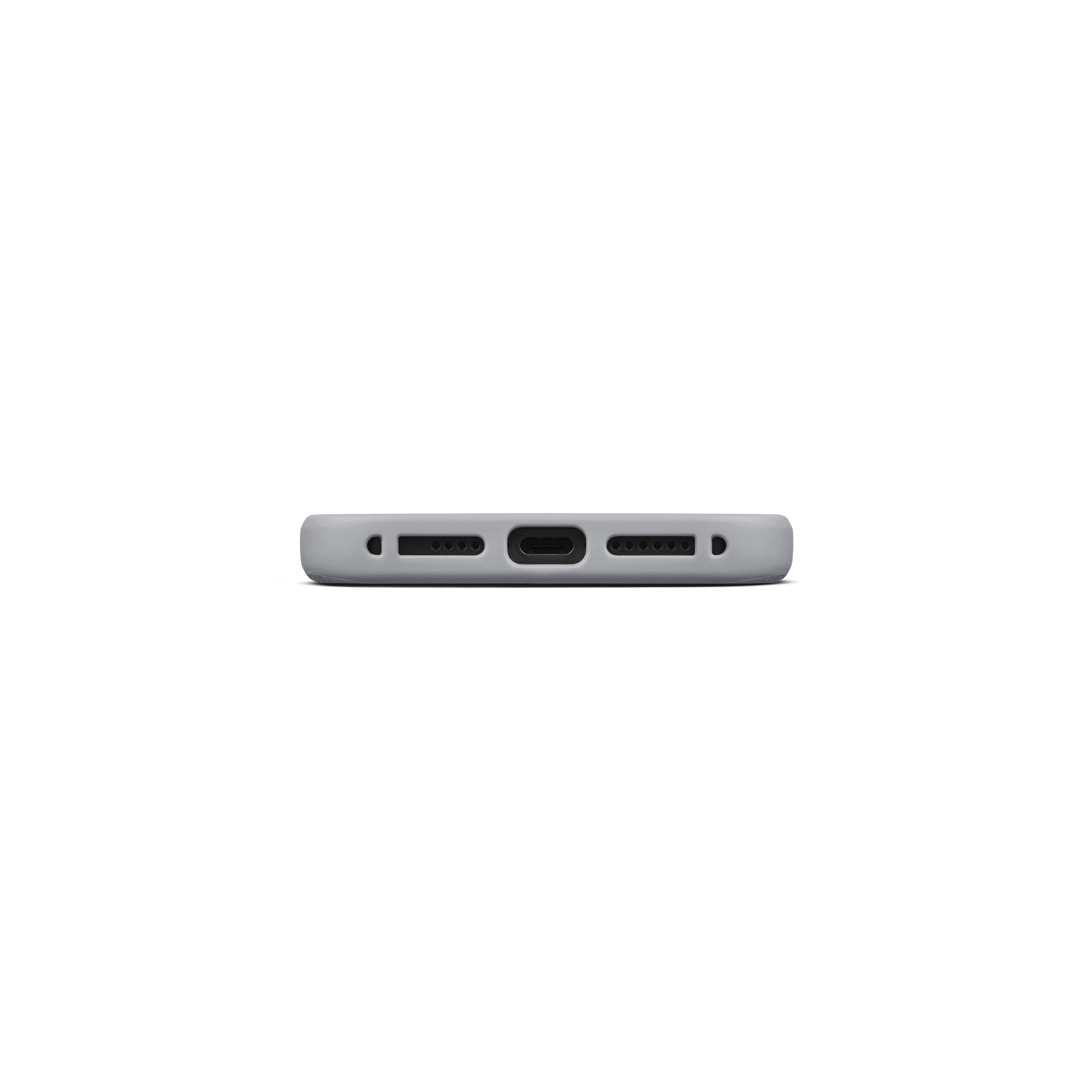 Funda Leather MagSafe iPhone 15 Pro Max Grey