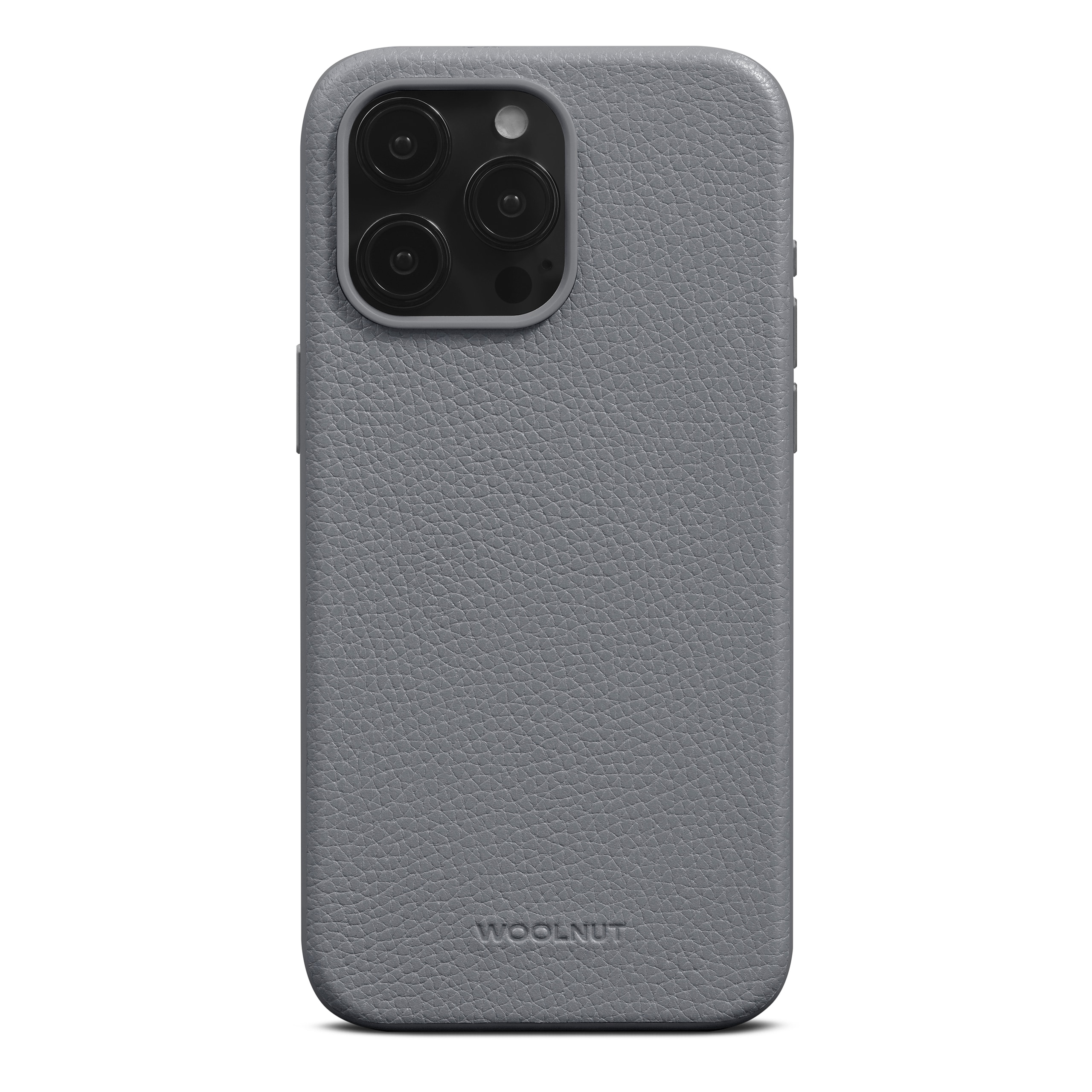 Funda Leather MagSafe iPhone 15 Pro Max Grey