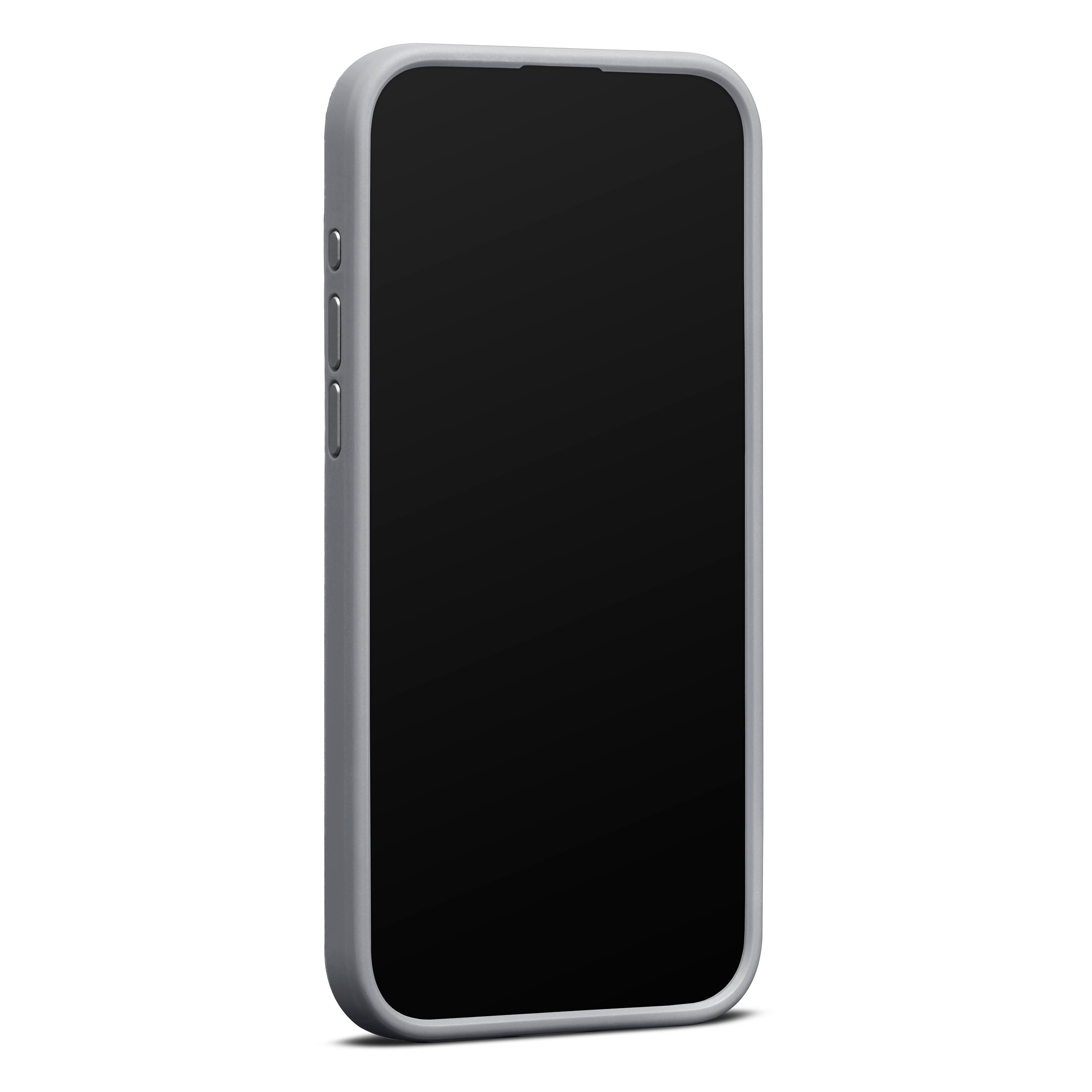 Funda Leather MagSafe iPhone 15 Pro Max Grey