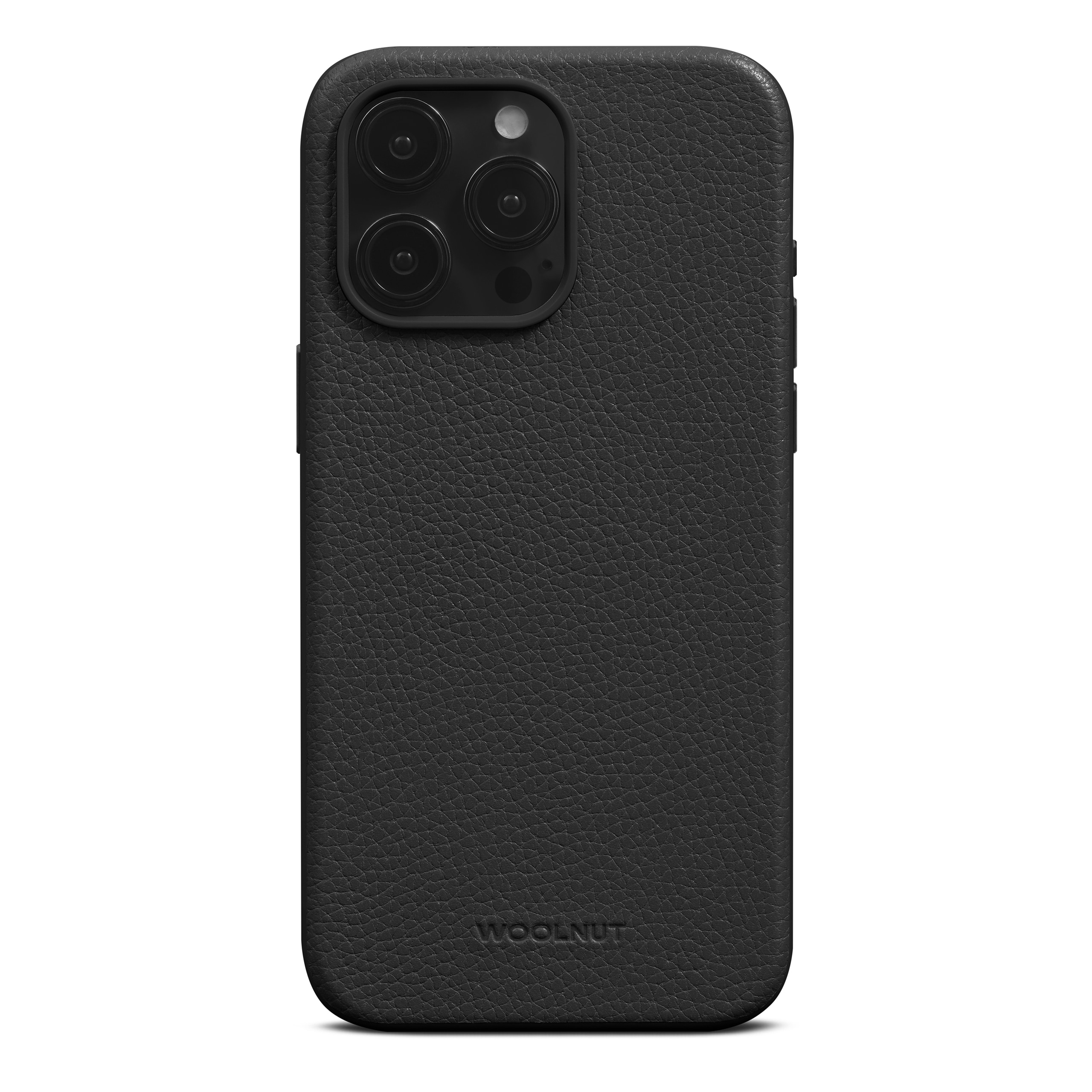 Funda Leather MagSafe iPhone 15 Pro Max Black