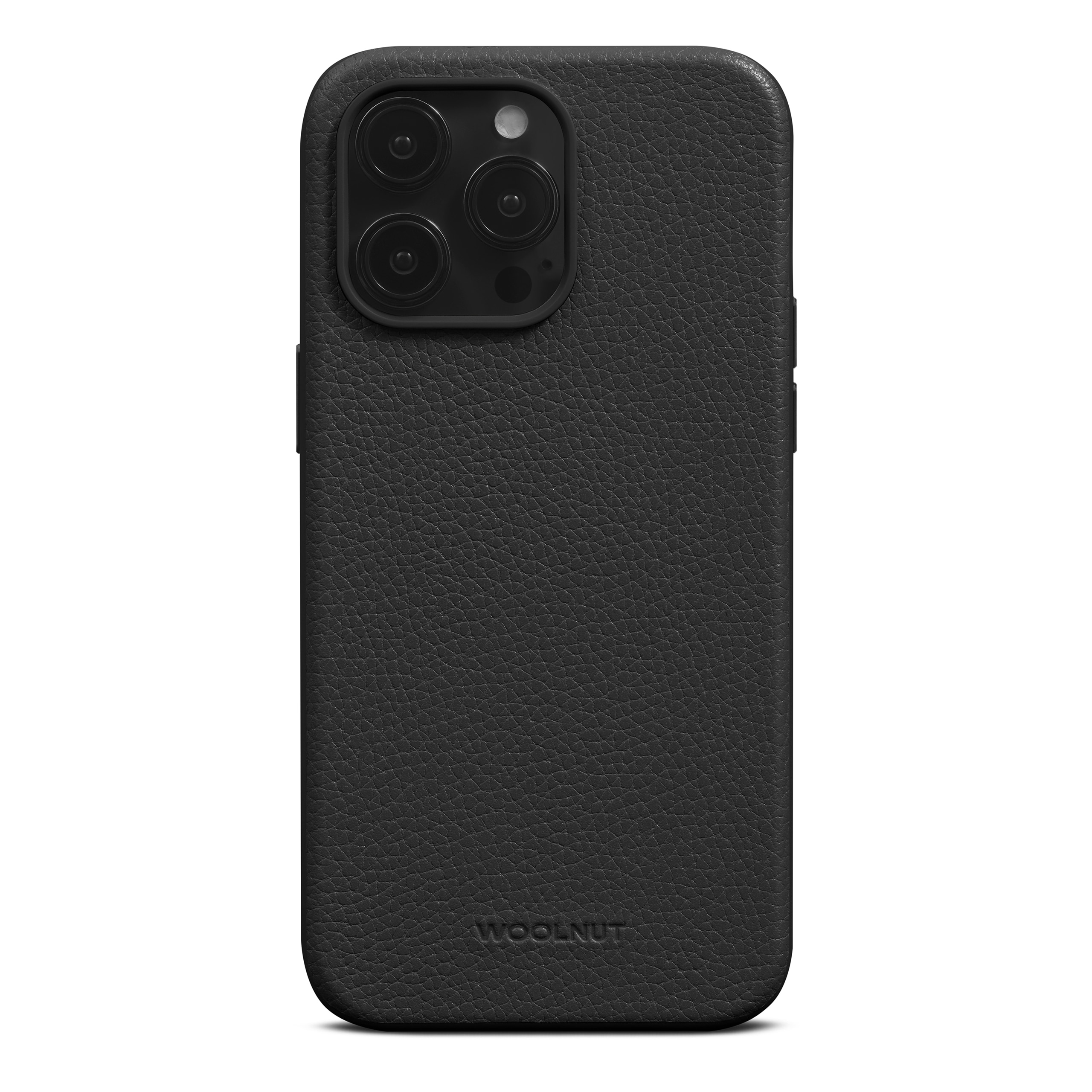 Funda Leather MagSafe iPhone 15 Pro Max Black