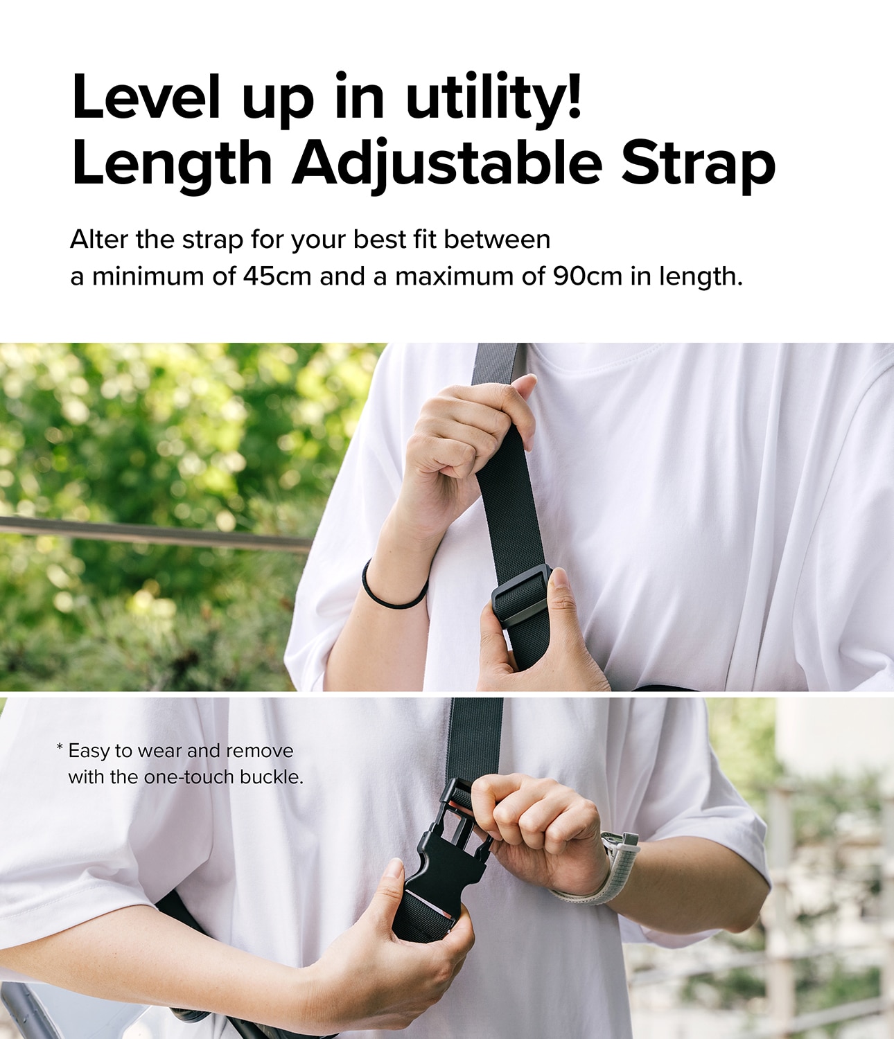 Universal Waterproof Sling Bag Black